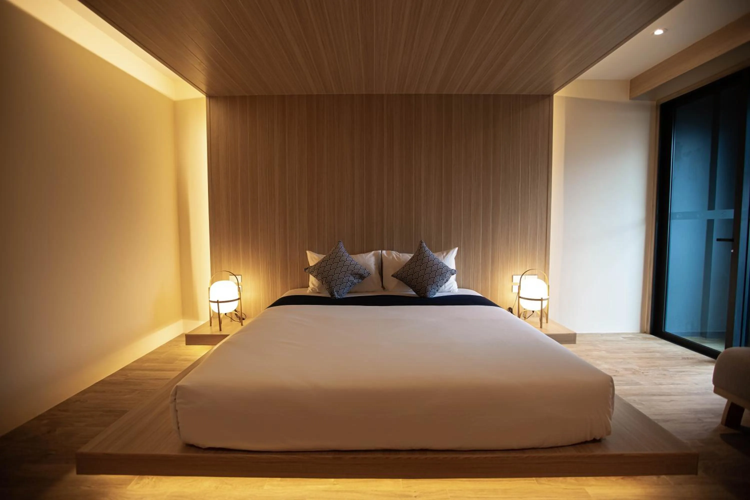 Bed in The Arch Phuket Hotel