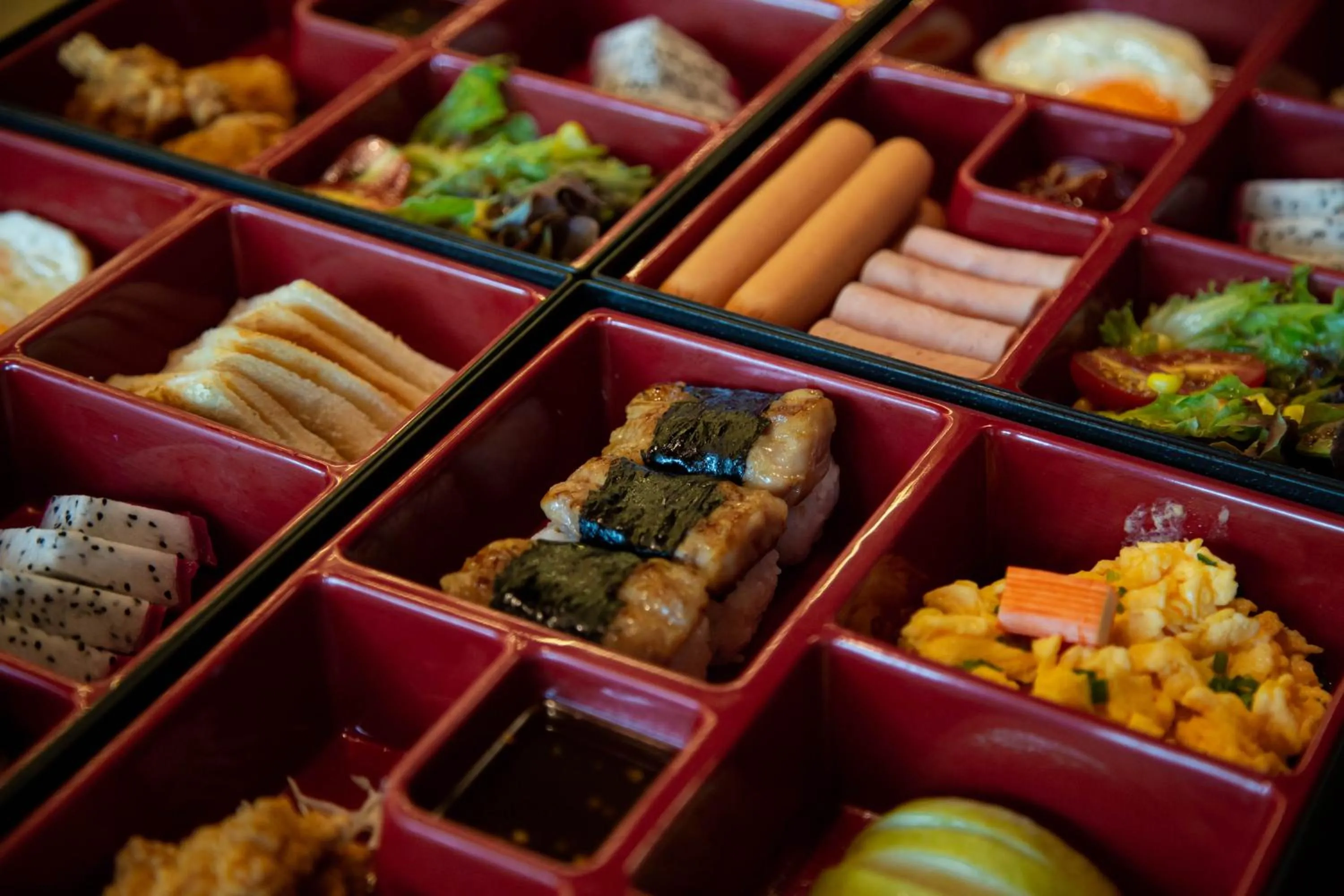 Asian breakfast in The Arch Phuket Hotel