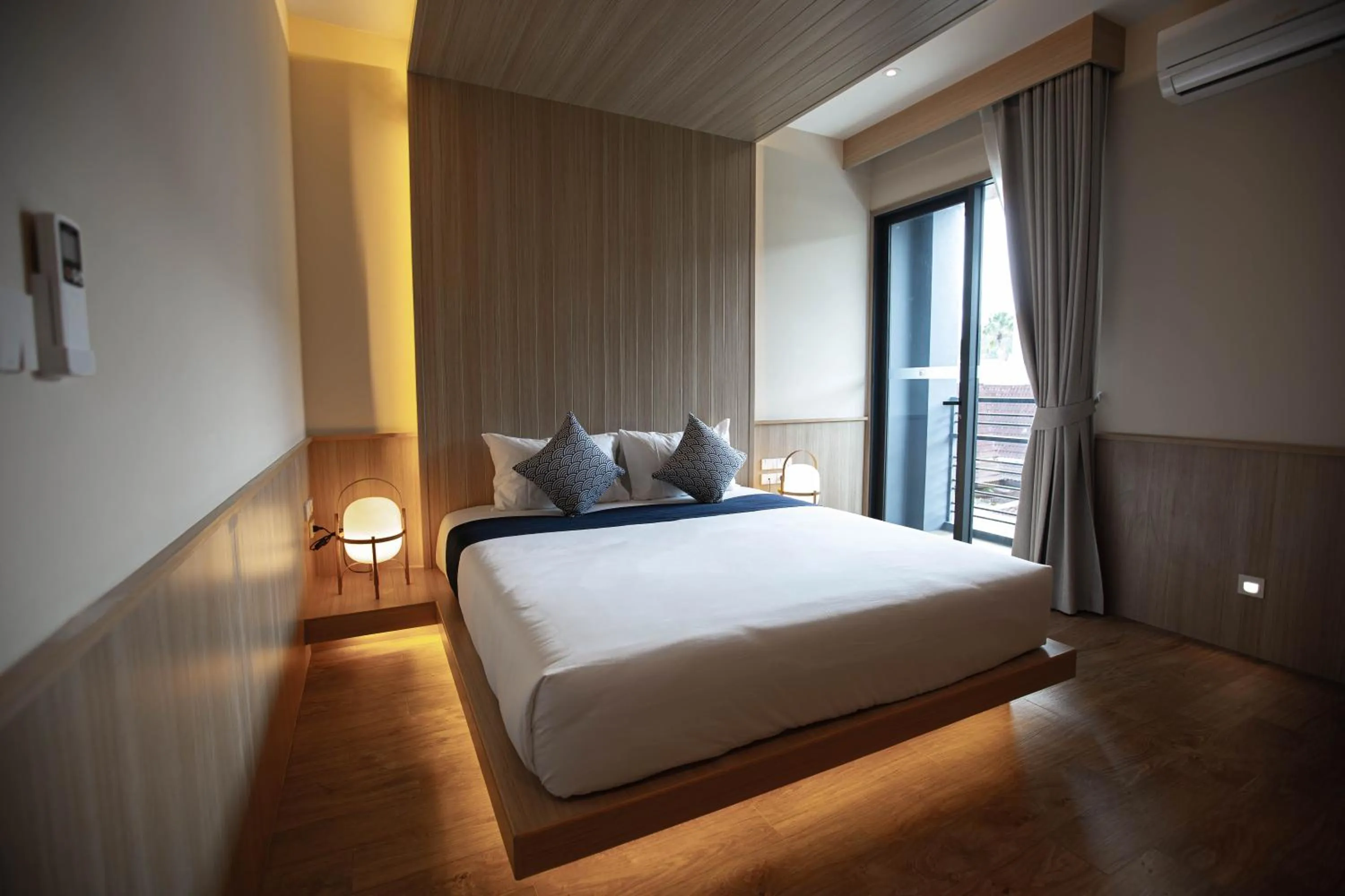 Bed in The Arch Phuket Hotel