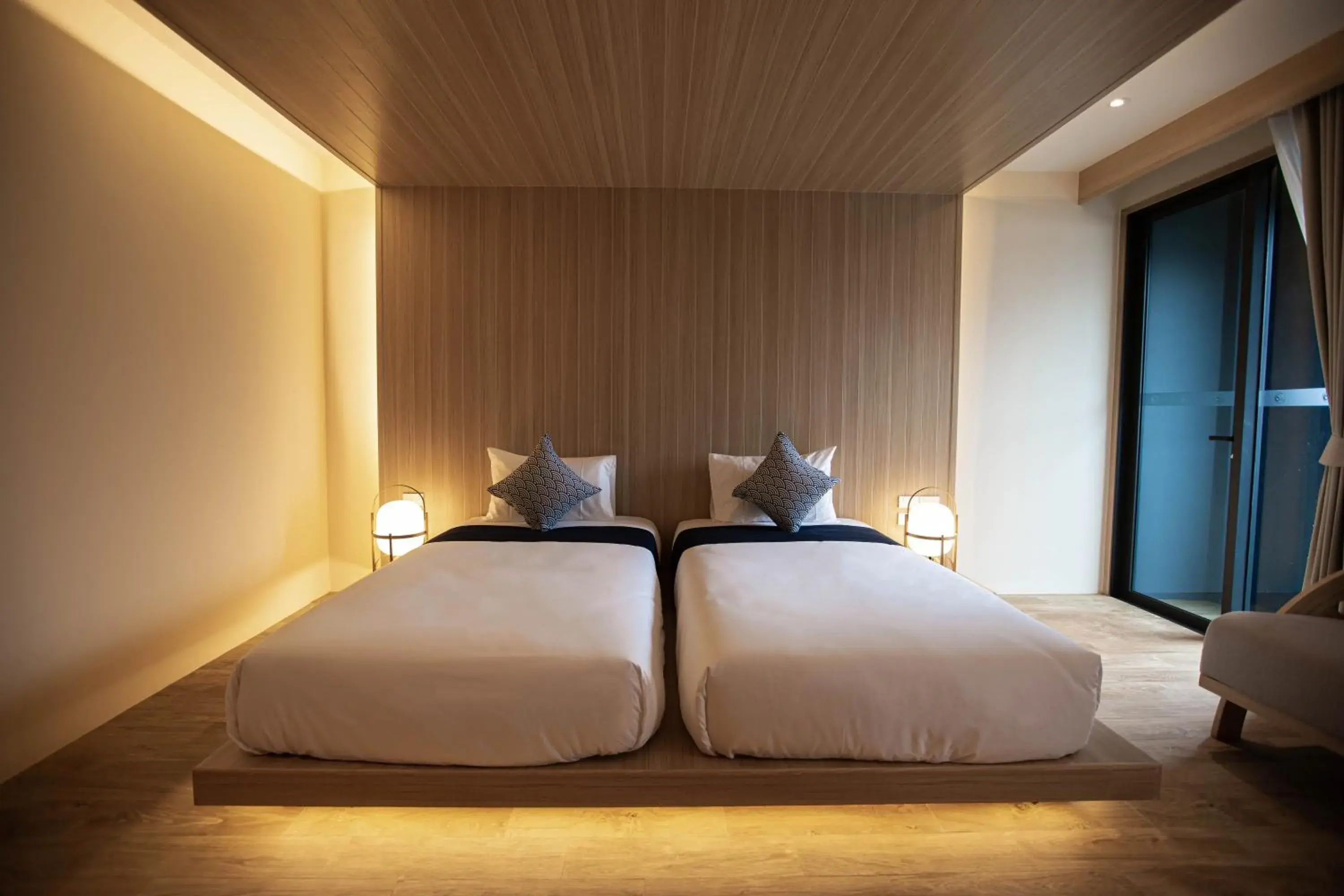 Bed in The Arch Phuket Hotel Bed in The Arch Phuket Hotel