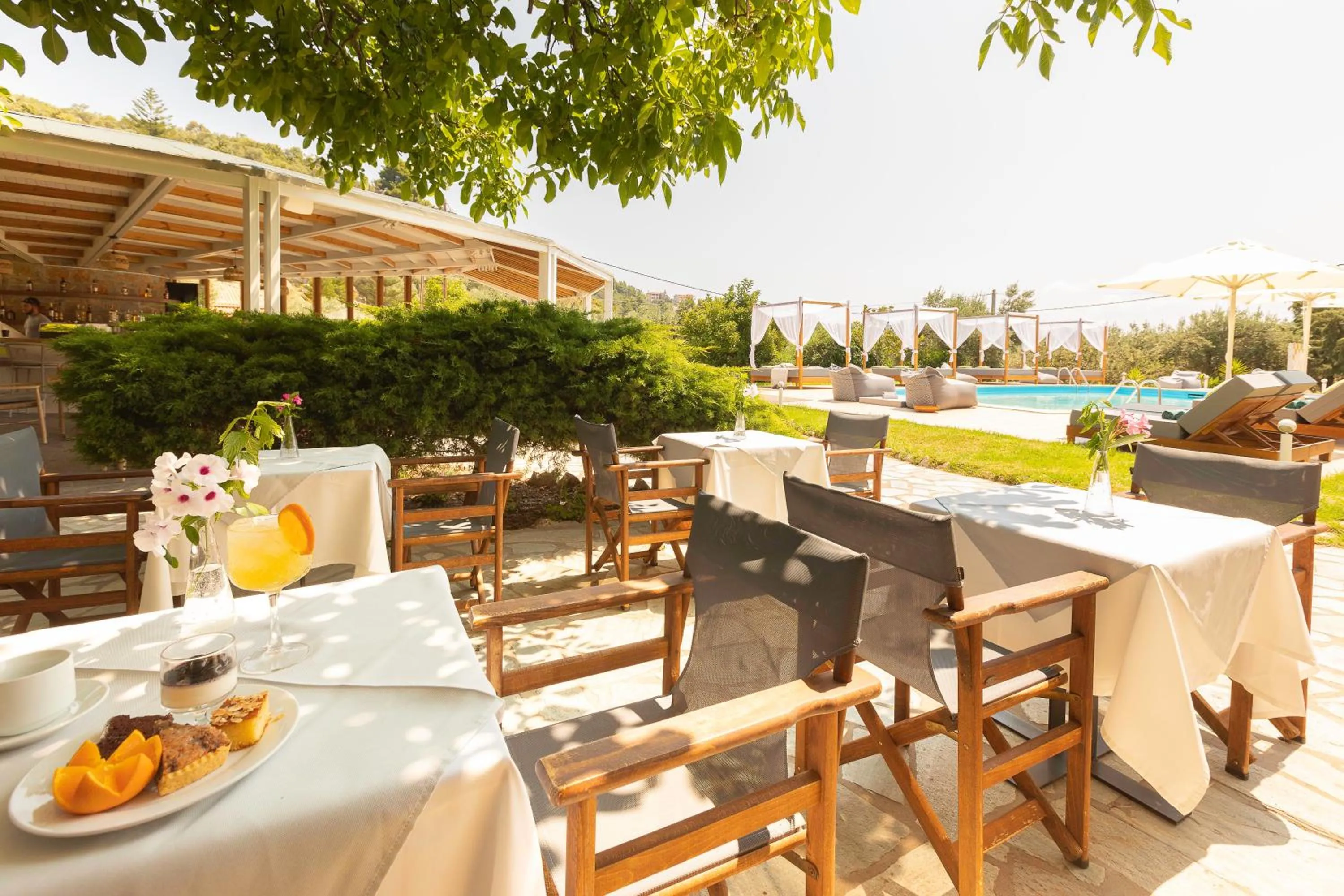 Restaurant/places to eat in Skiathos Avaton Garden, Philian Hotels and Resorts