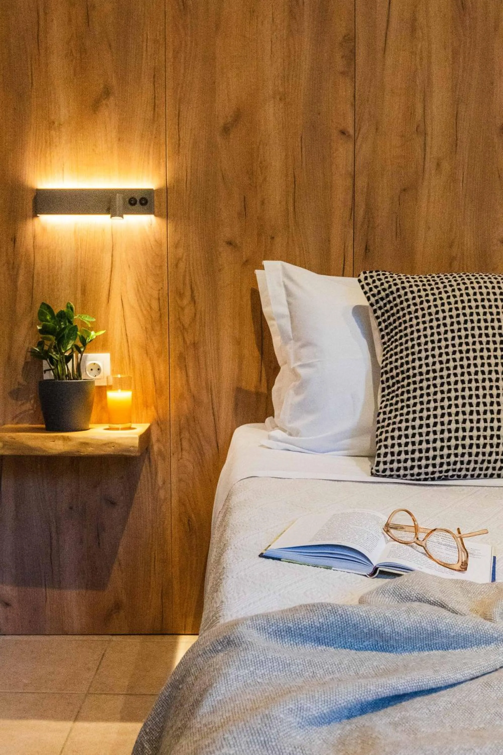 Bed in Skiathos Avaton Garden, Philian Hotels and Resorts