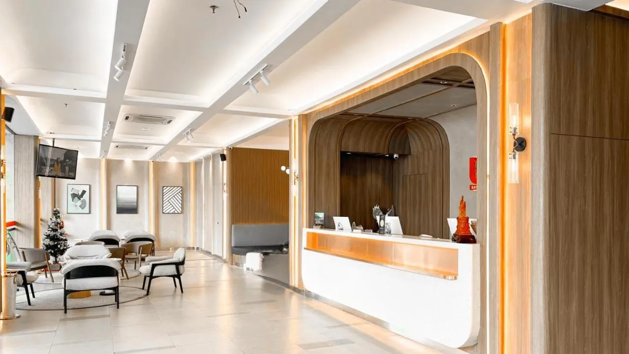 Lobby or reception in Batam City Hotel