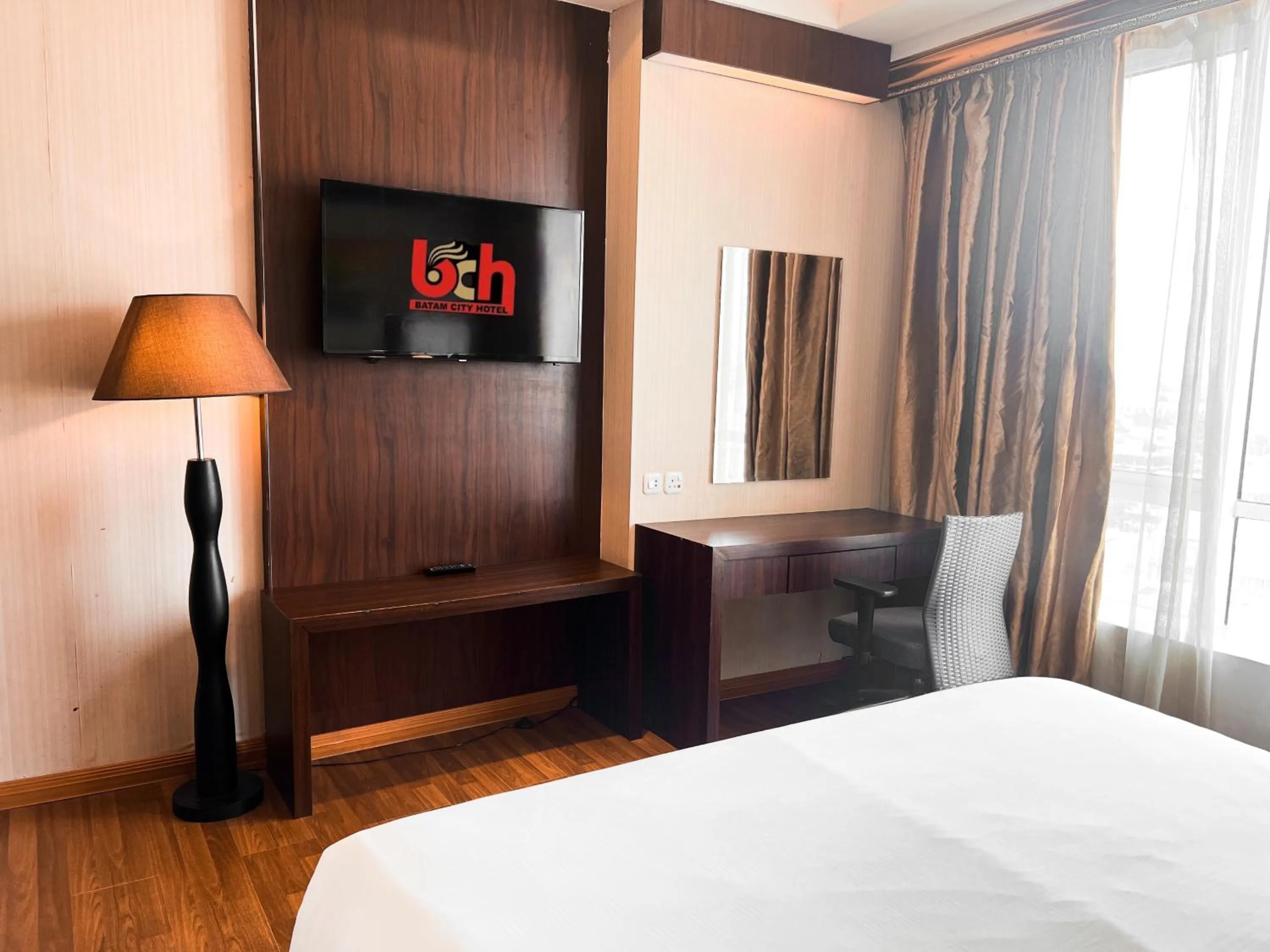 Bed in Batam City Hotel