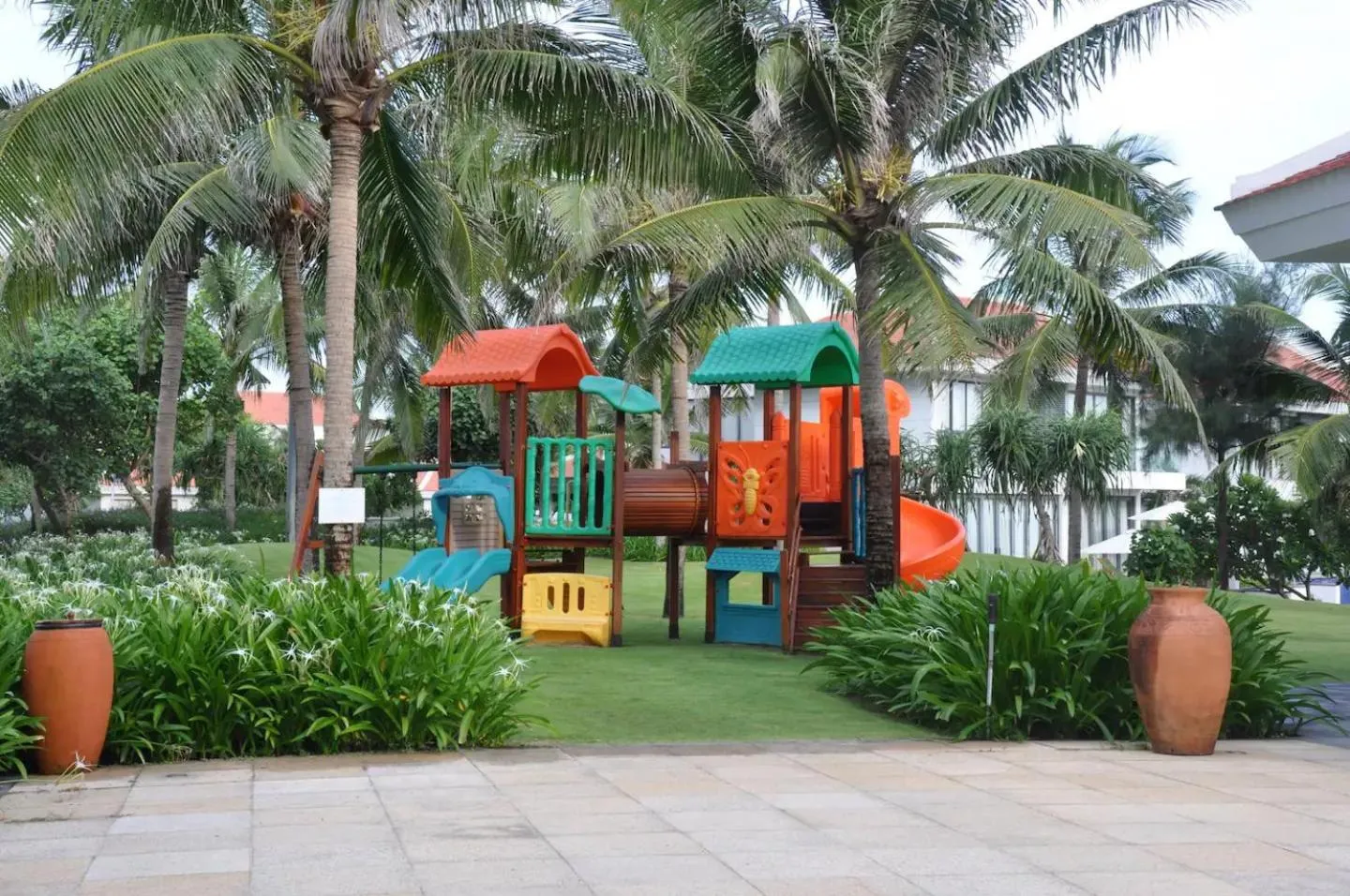 Children play ground in Ocean Beach Villas Danang