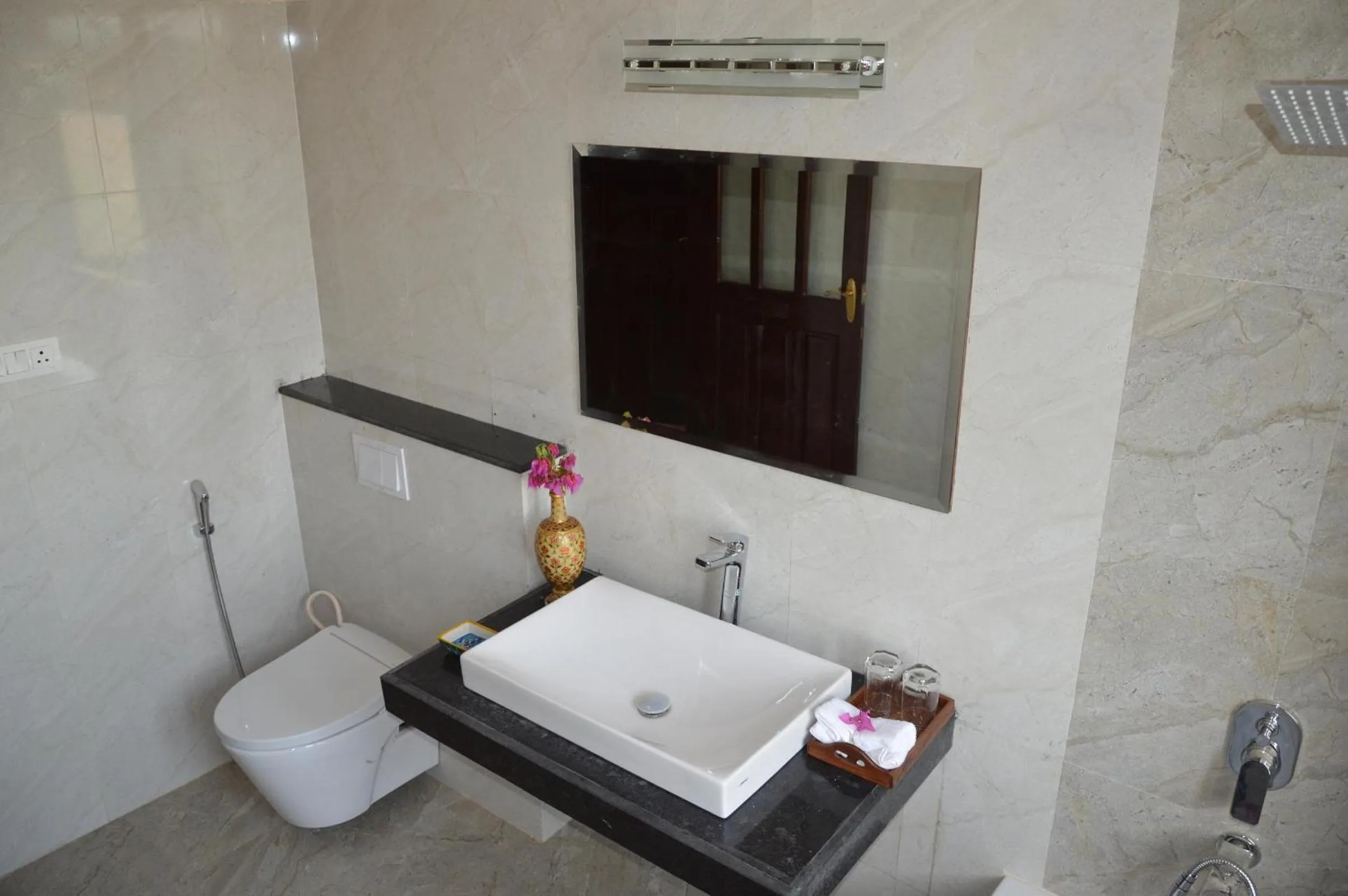 Toilet in ClarksInn Suites Ranthambhore