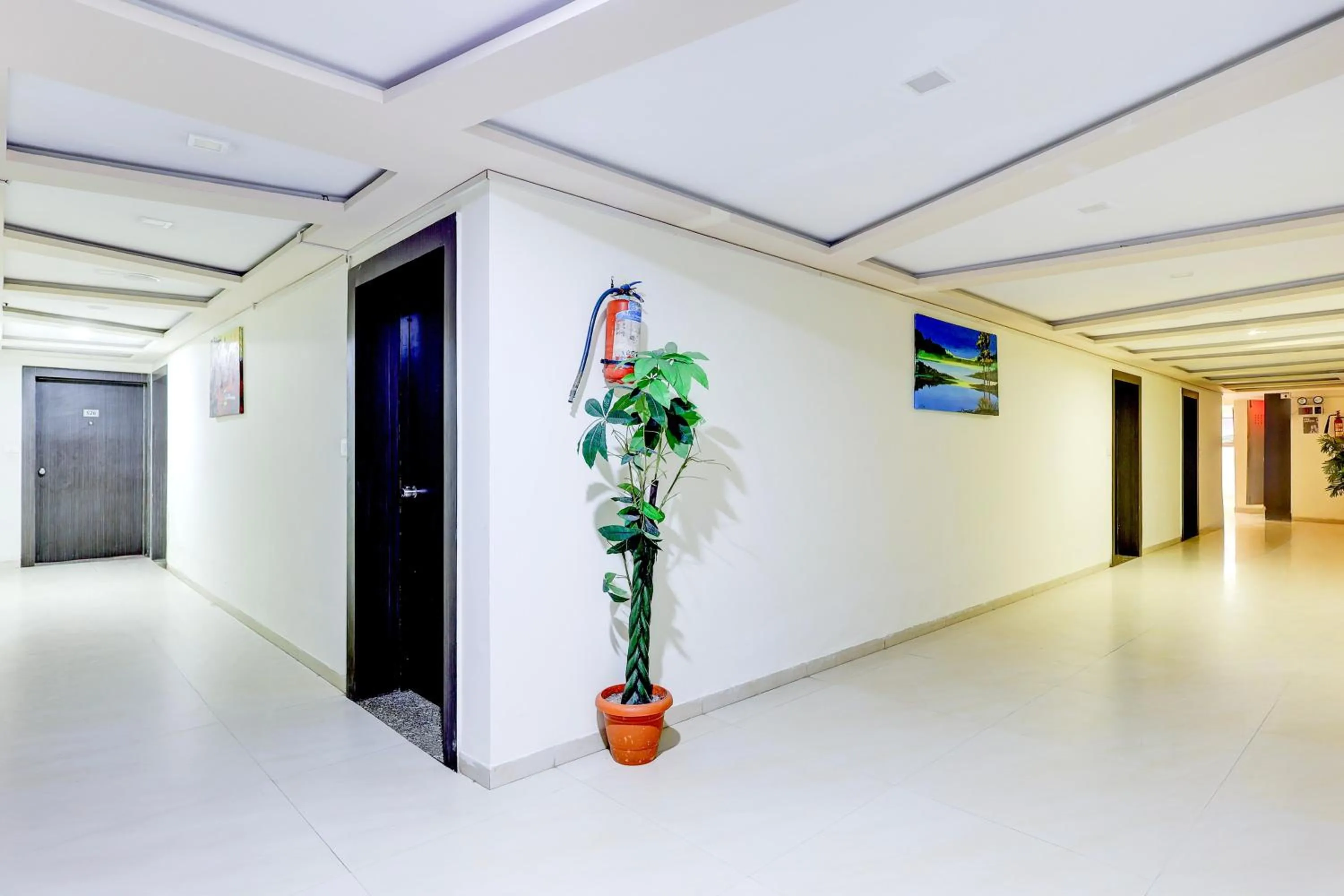 Lobby or reception in FabHotel Skyland