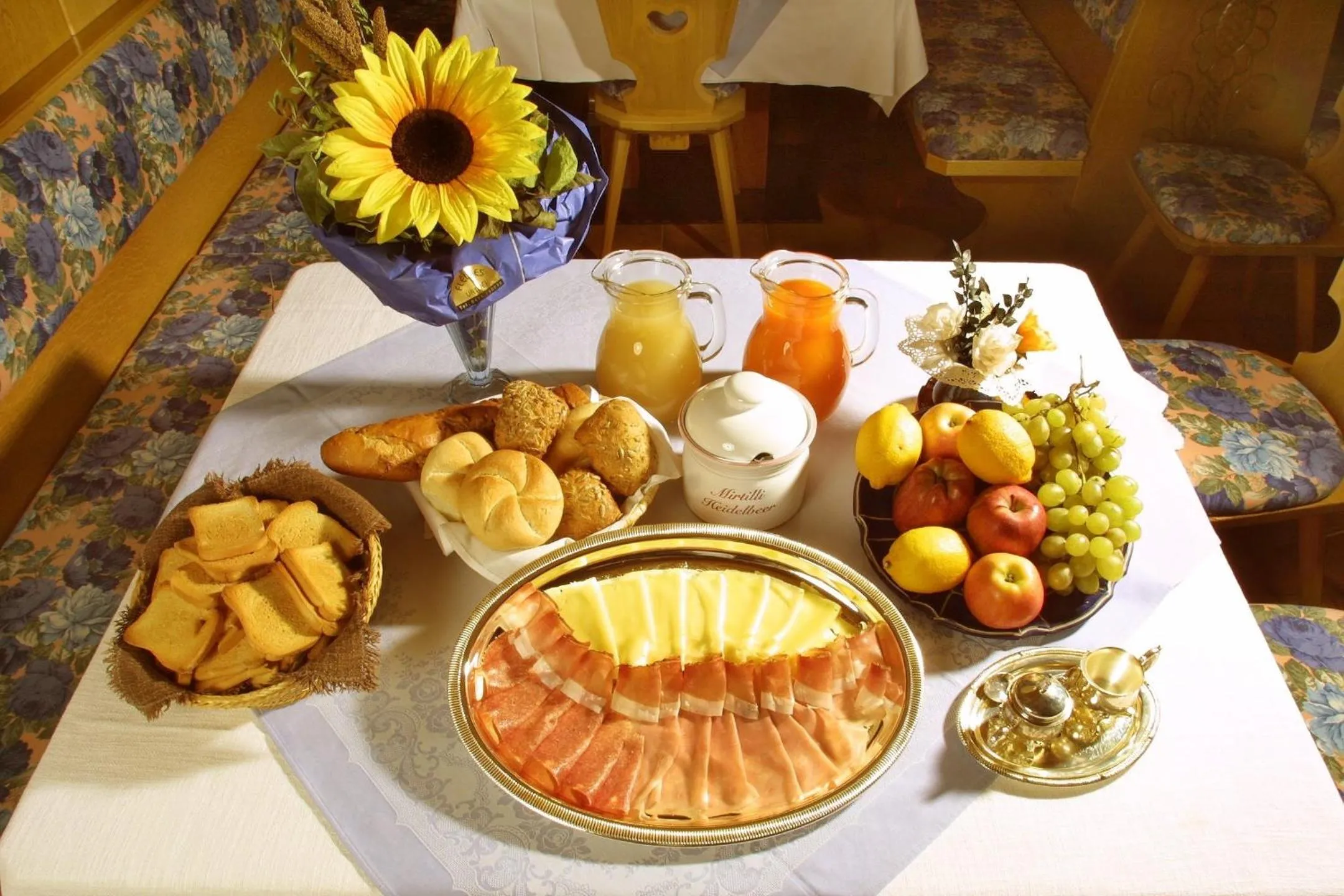 Food close-up in Garni La Majon