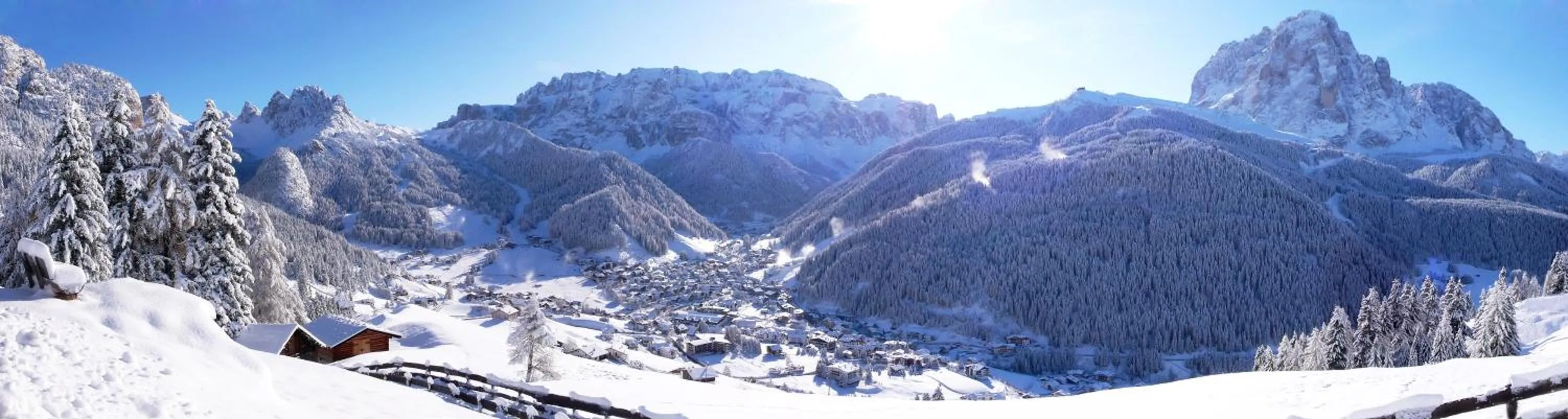Skiing in Garni La Majon