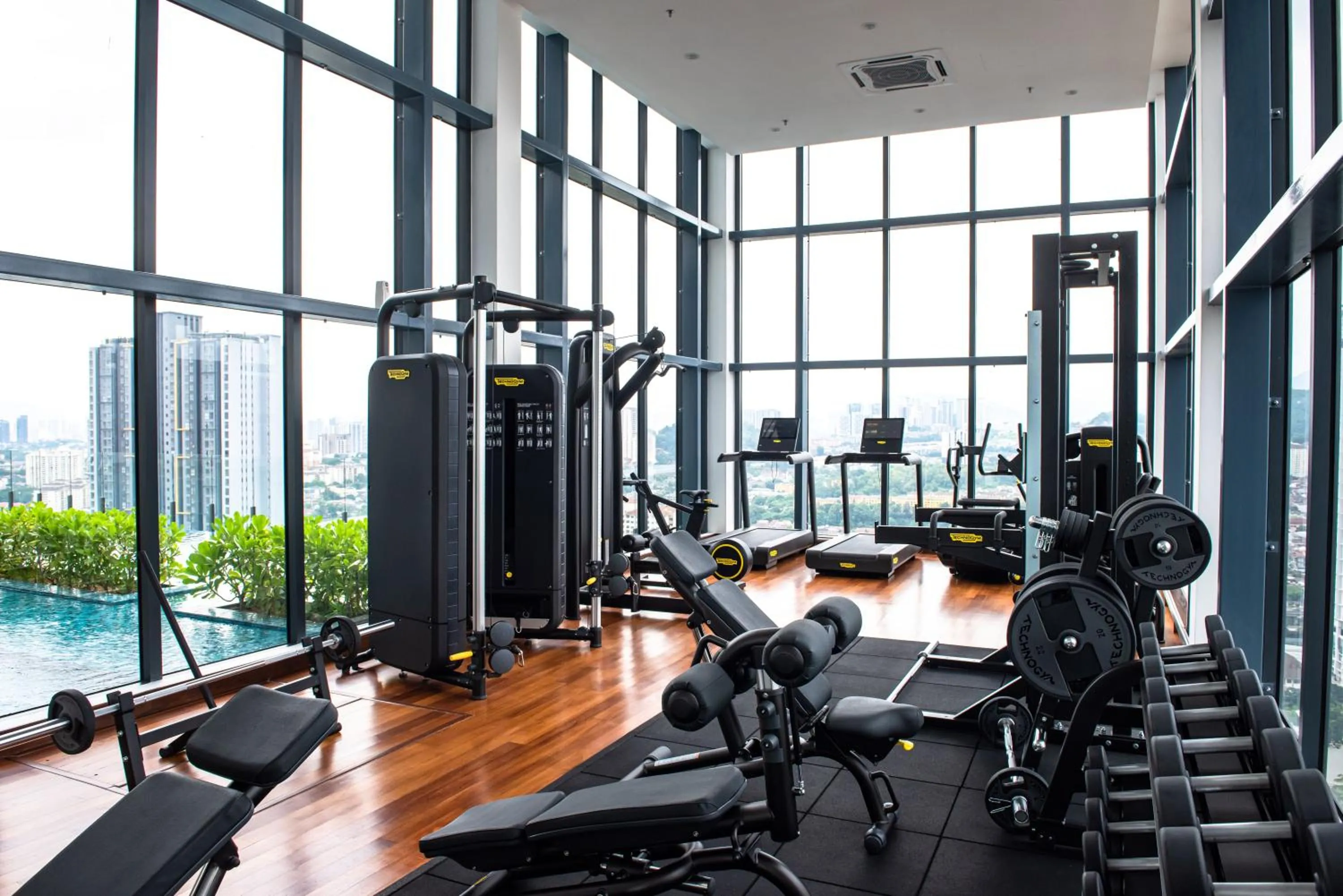 Fitness centre/facilities in Stay @ NOVO Ampang