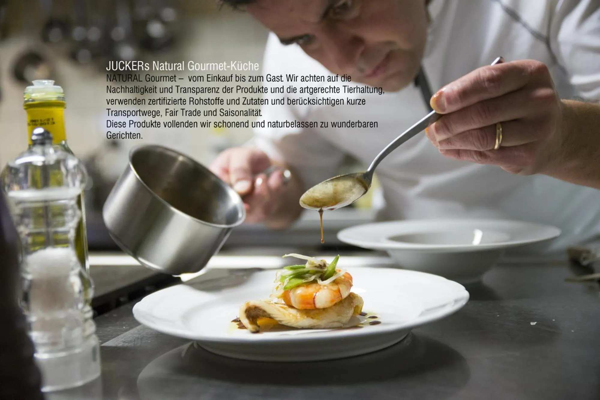 Food close-up in JUCKERs Boutique-Hotel