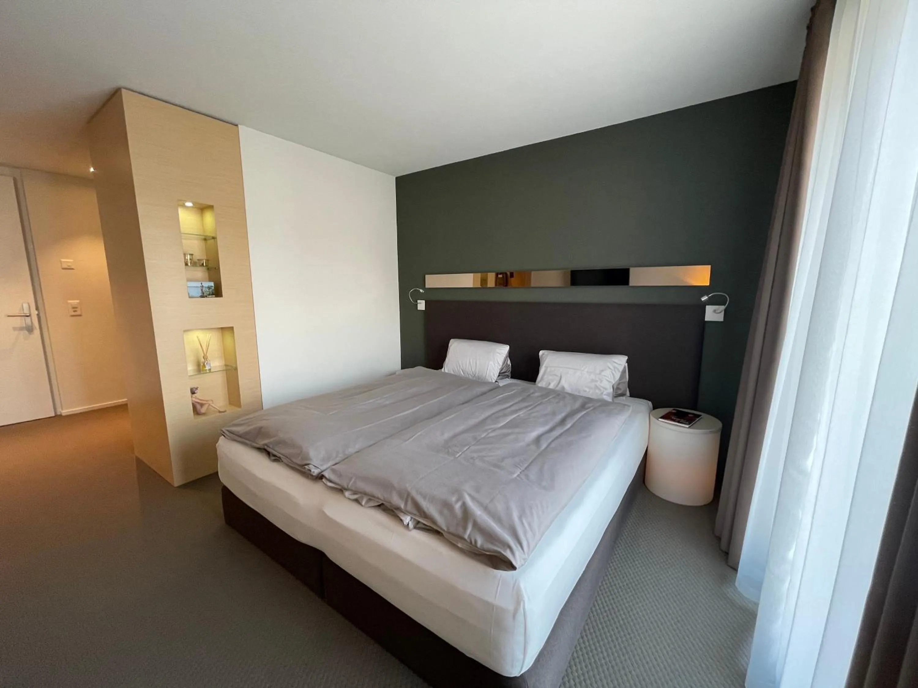 Bed in JUCKERs Boutique-Hotel