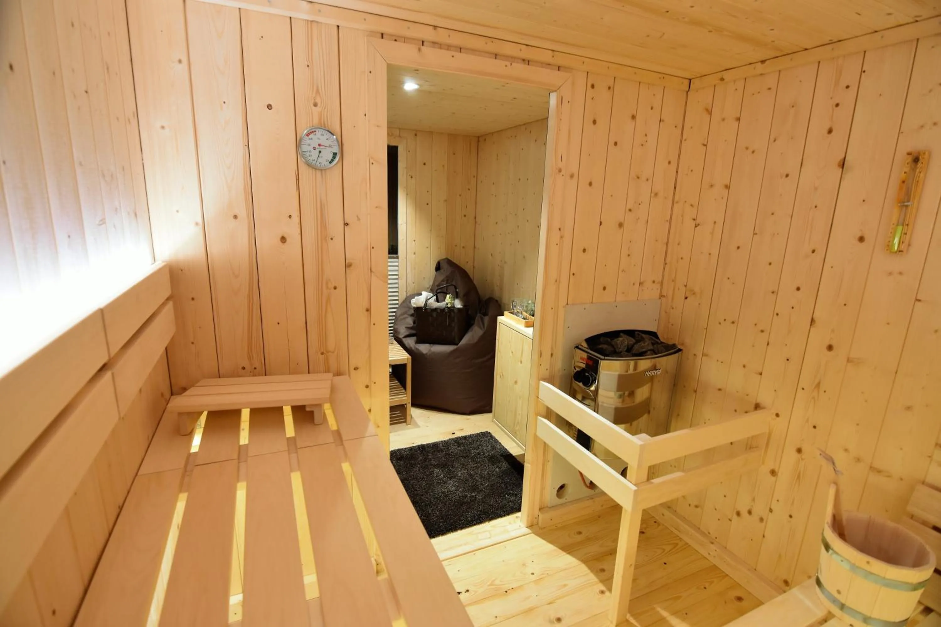 Sauna in JUCKERs Boutique-Hotel
