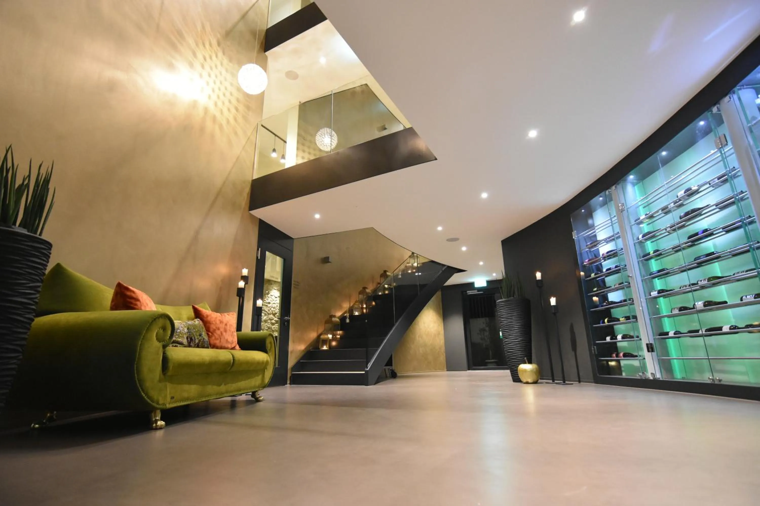 Lobby or reception in JUCKERs Boutique-Hotel