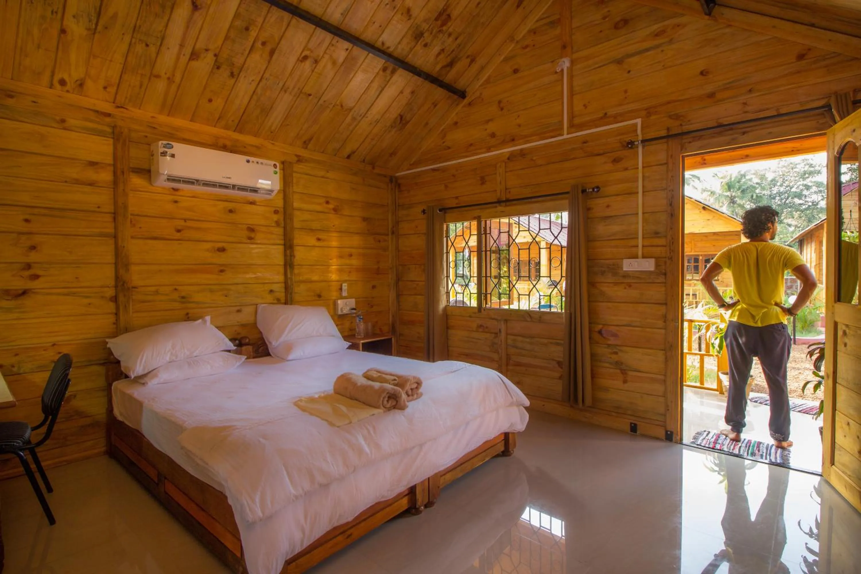 Photo of the whole room, Bed in Zen Lazy Days Agonda