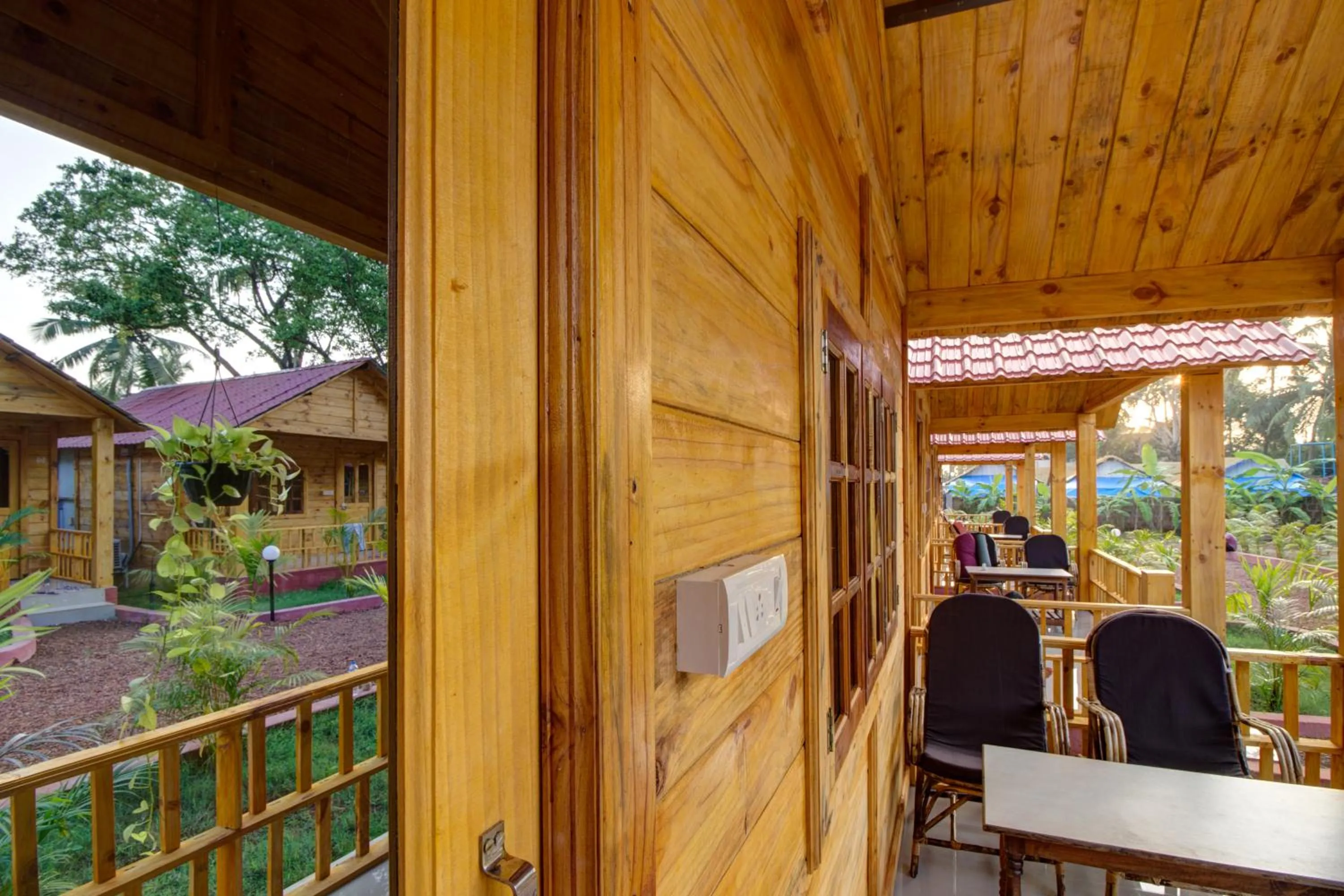 Balcony/Terrace in Zen Lazy Days Agonda