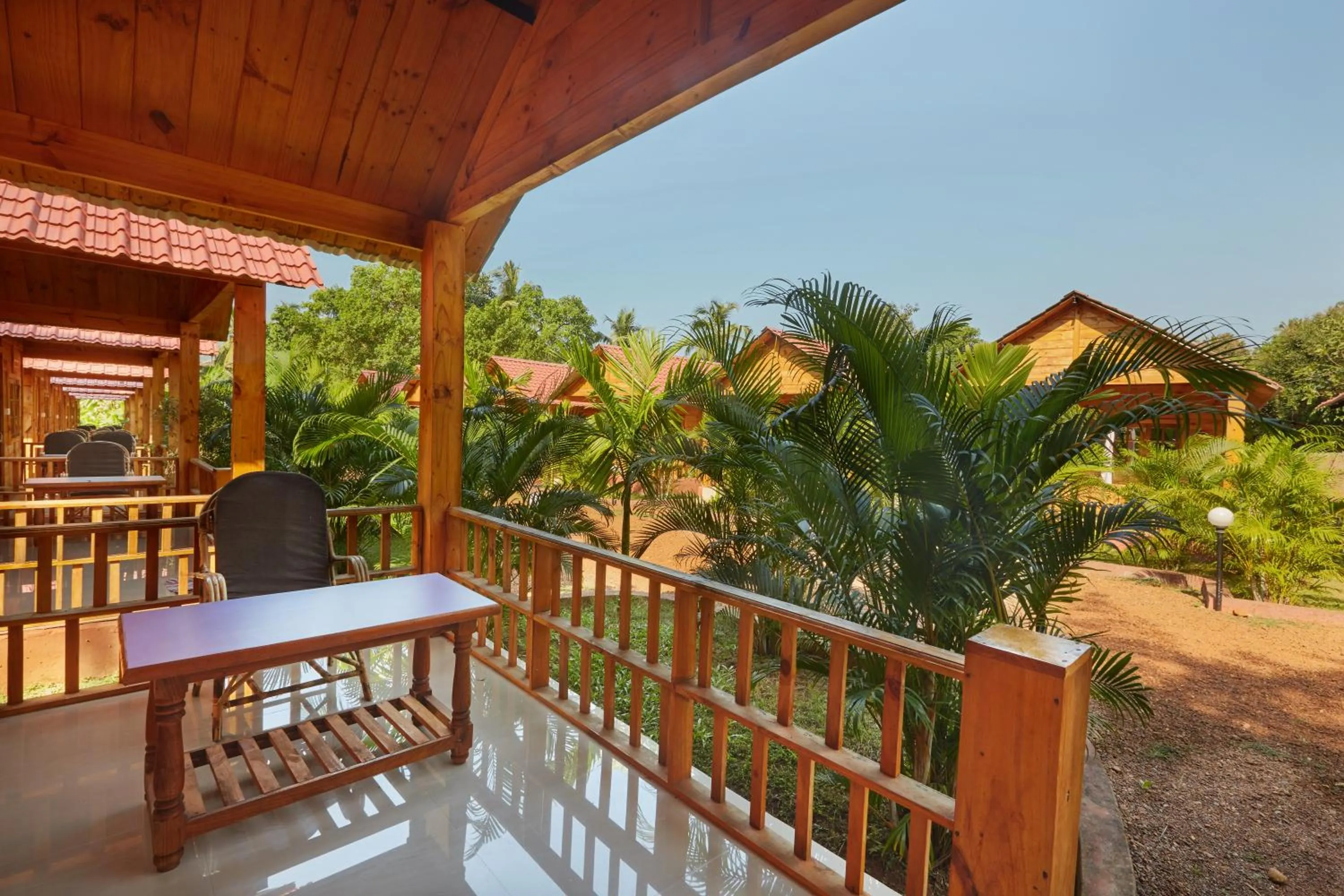 Balcony/Terrace in Zen Lazy Days Agonda