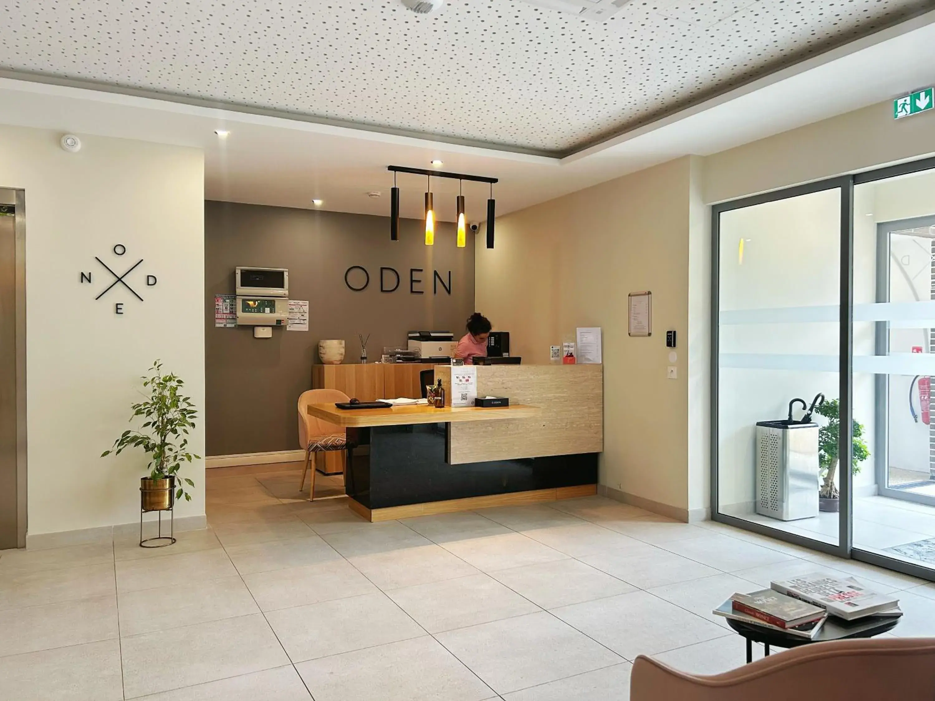Lobby or reception in Hôtel Oden Paris Ivry Lobby or reception in Hôtel Oden Paris Ivry