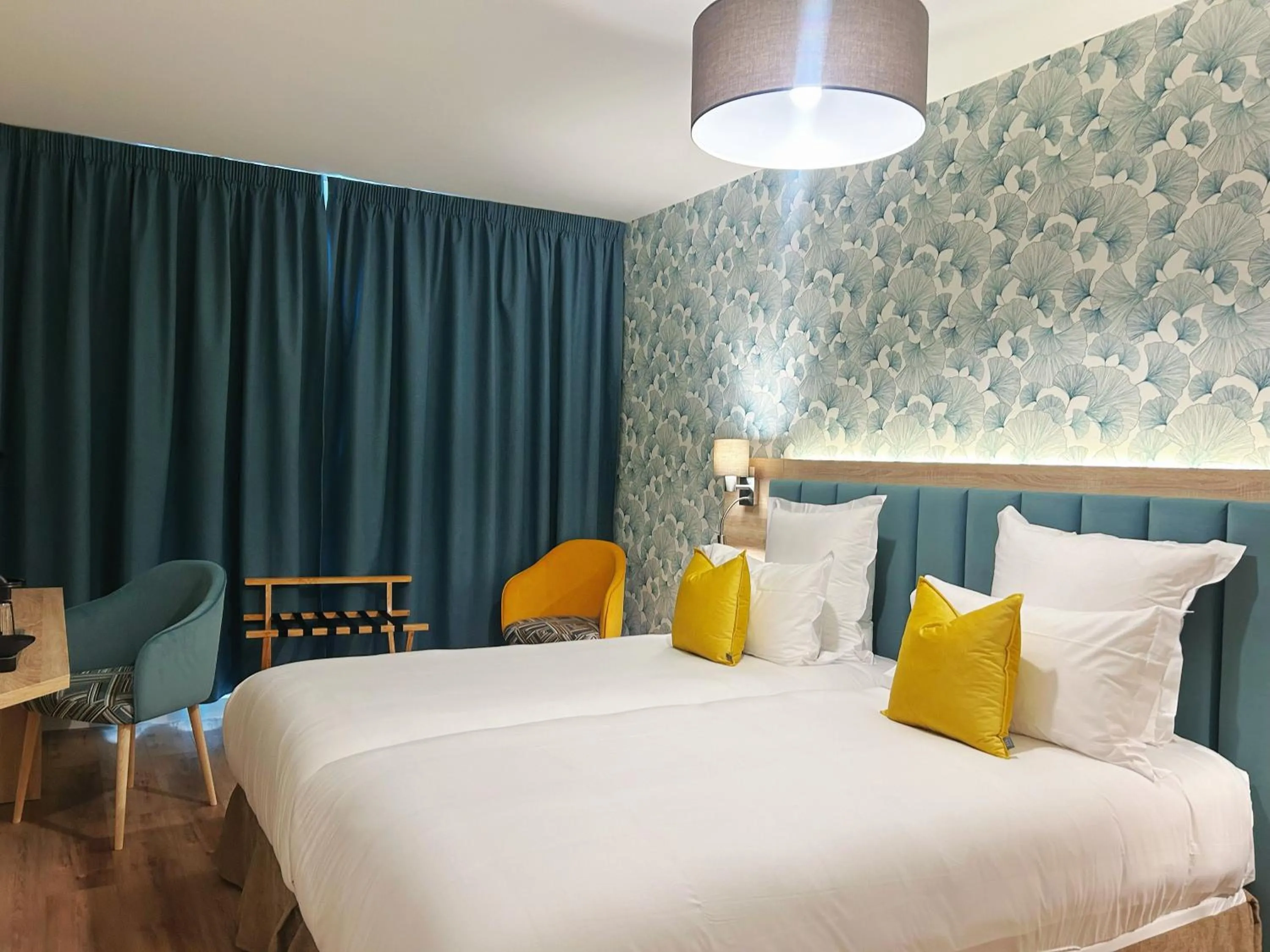 Bed in Hôtel Oden Paris Ivry