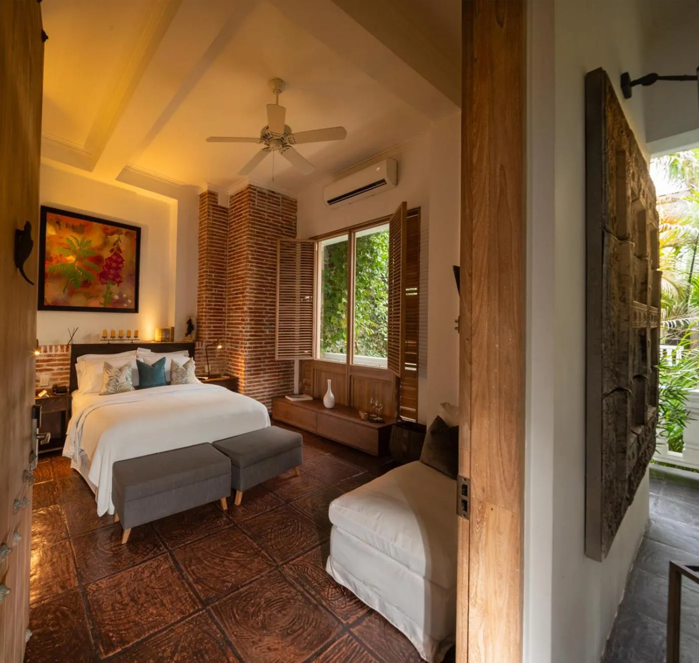 Bed in Casa Belle Cartagena Hotel Boutique