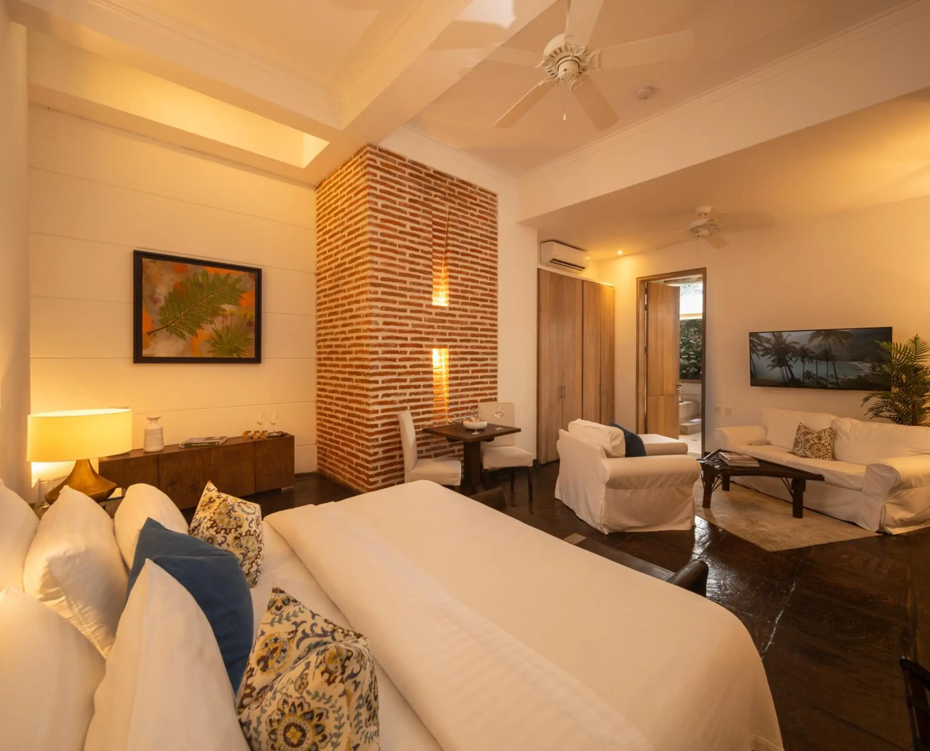 Deluxe Double Room with Bath in Casa Belle Cartagena Hotel Boutique Deluxe Double Room with Bath in Casa Belle Cartagena Hotel Boutique