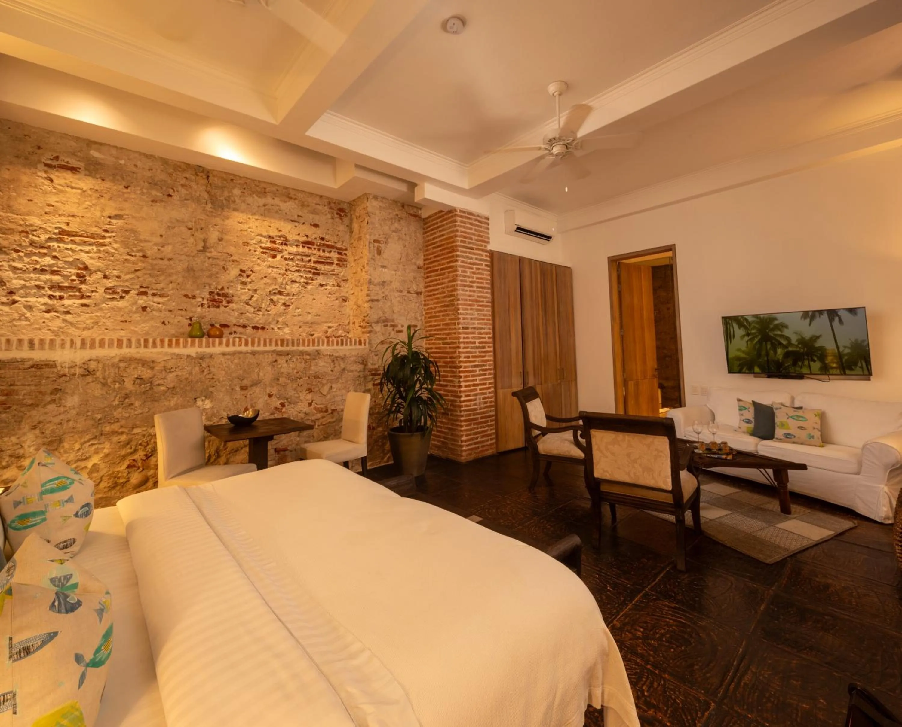 Bed in Casa Belle Cartagena Hotel Boutique