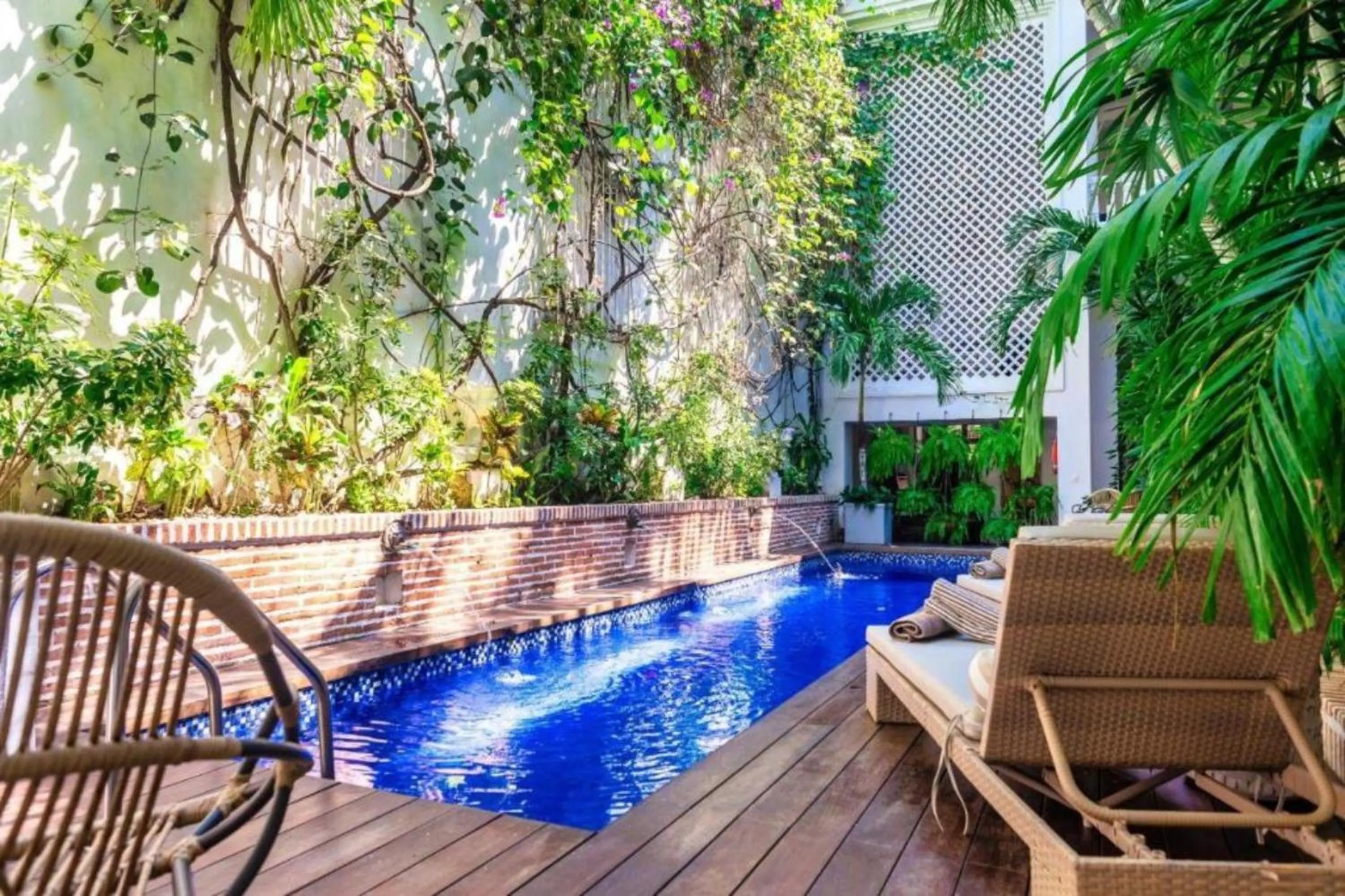Swimming pool in Casa Belle Cartagena Hotel Boutique