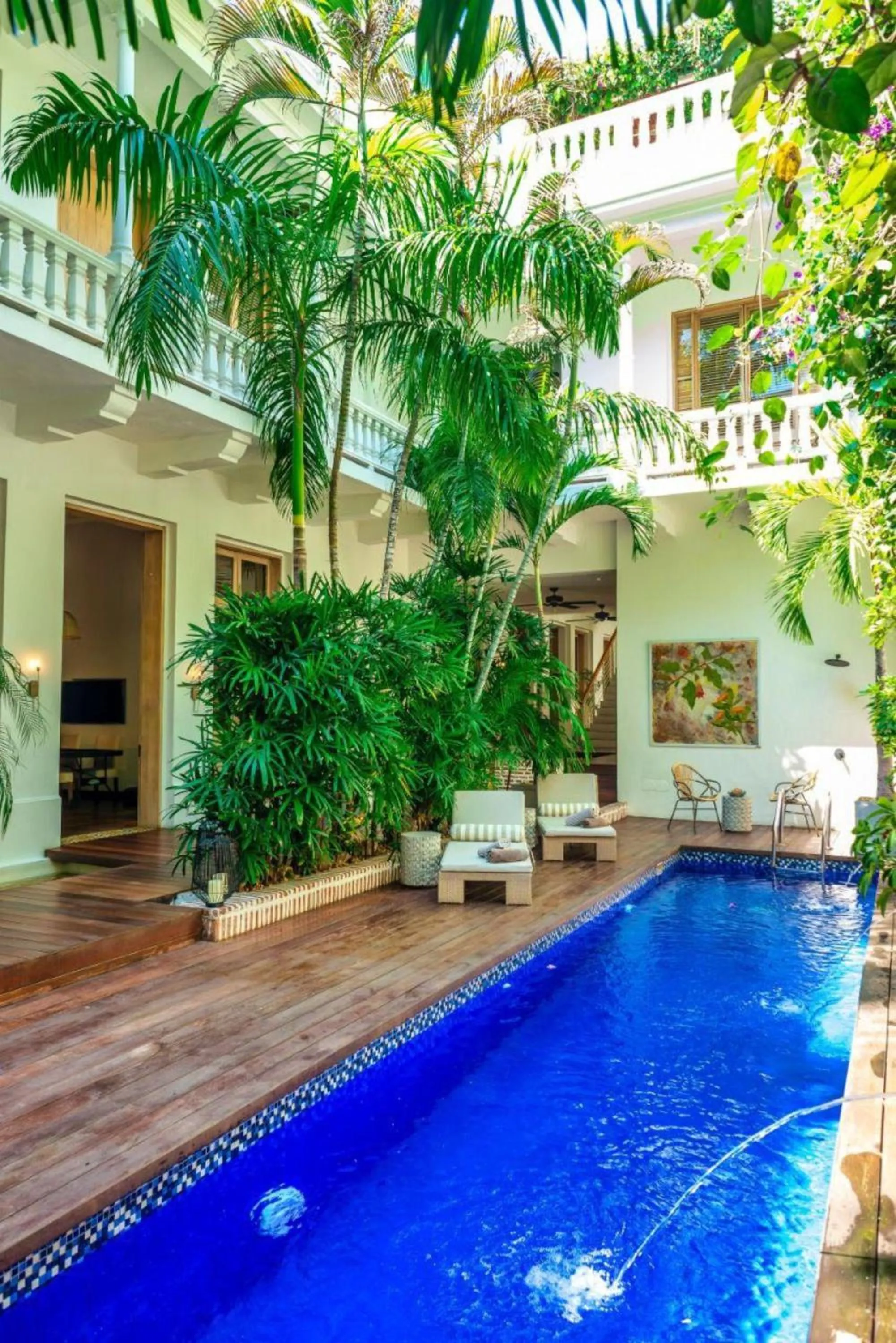 Garden in Casa Belle Cartagena Hotel Boutique