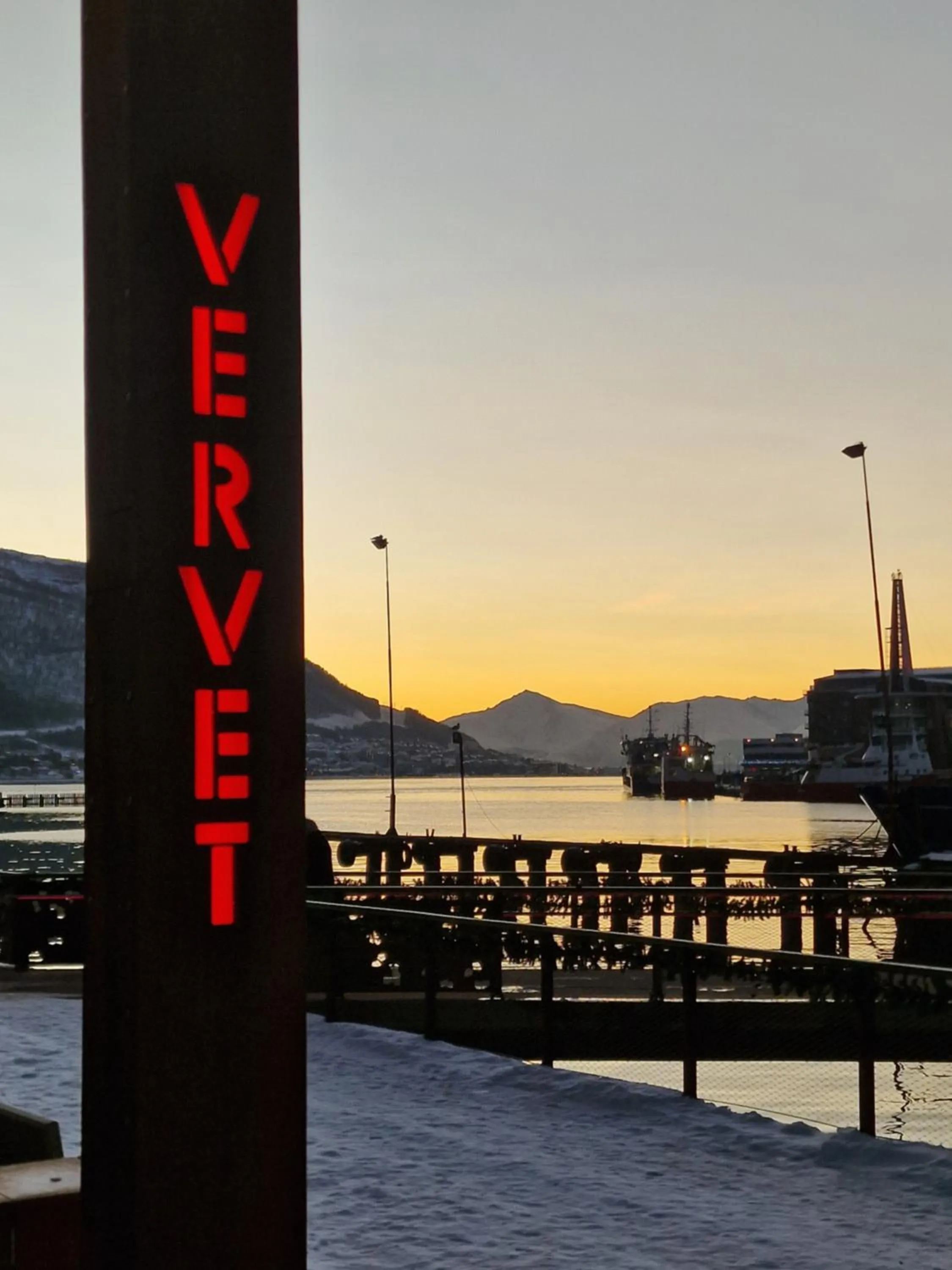 Sea view in TotalApartments Vervet Gjøa