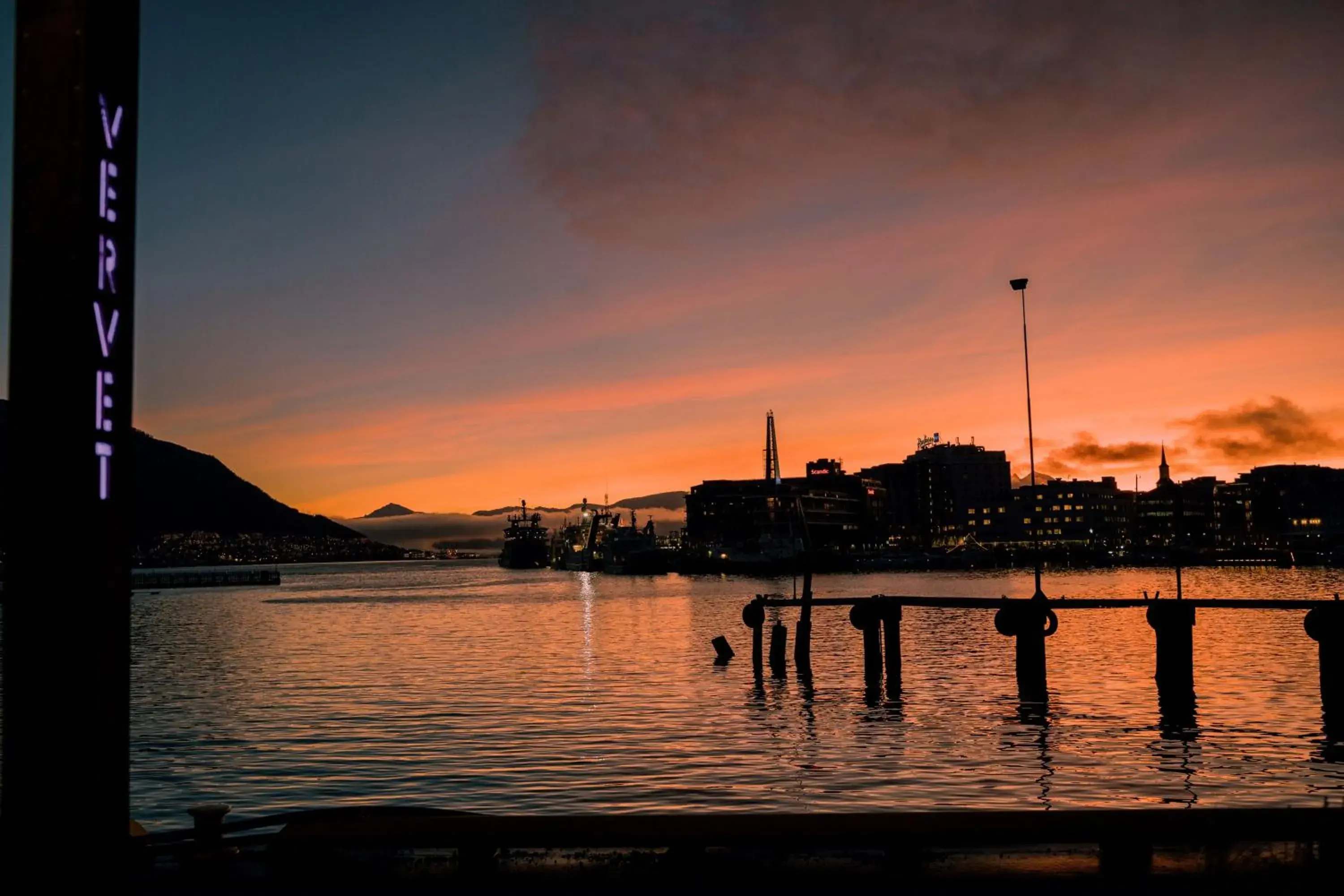 Sea view in TotalApartments Vervet Gjøa Sea view in TotalApartments Vervet Gjøa