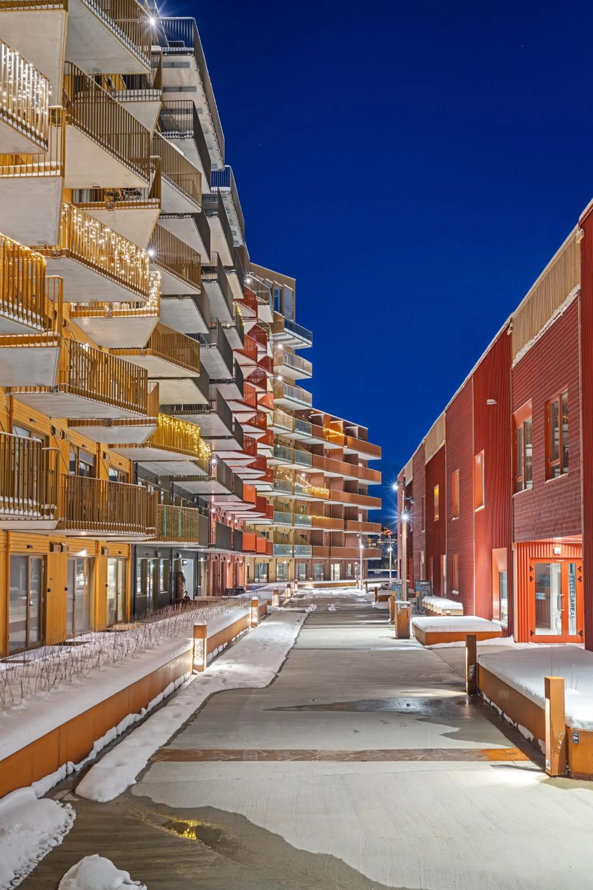 Facade/entrance in TotalApartments Vervet Gjøa