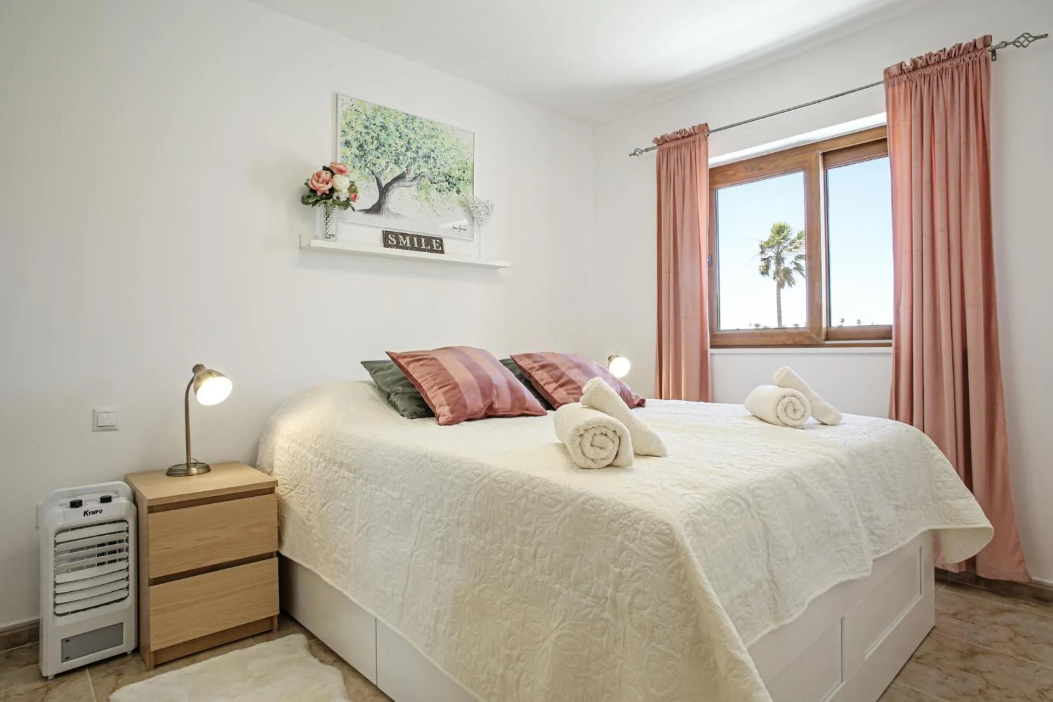 Bed in Sand Club Apartment 202