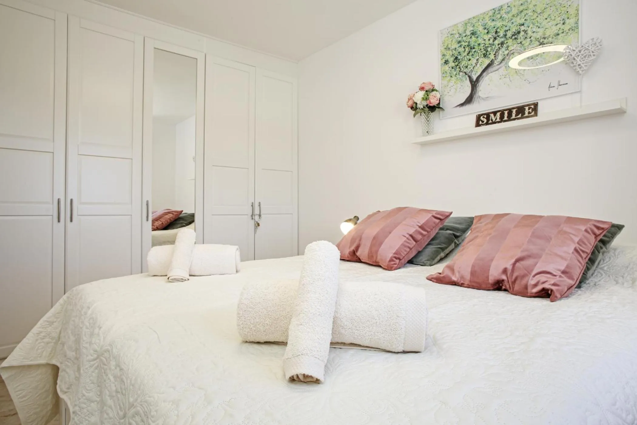 Bed in Sand Club Apartment 202