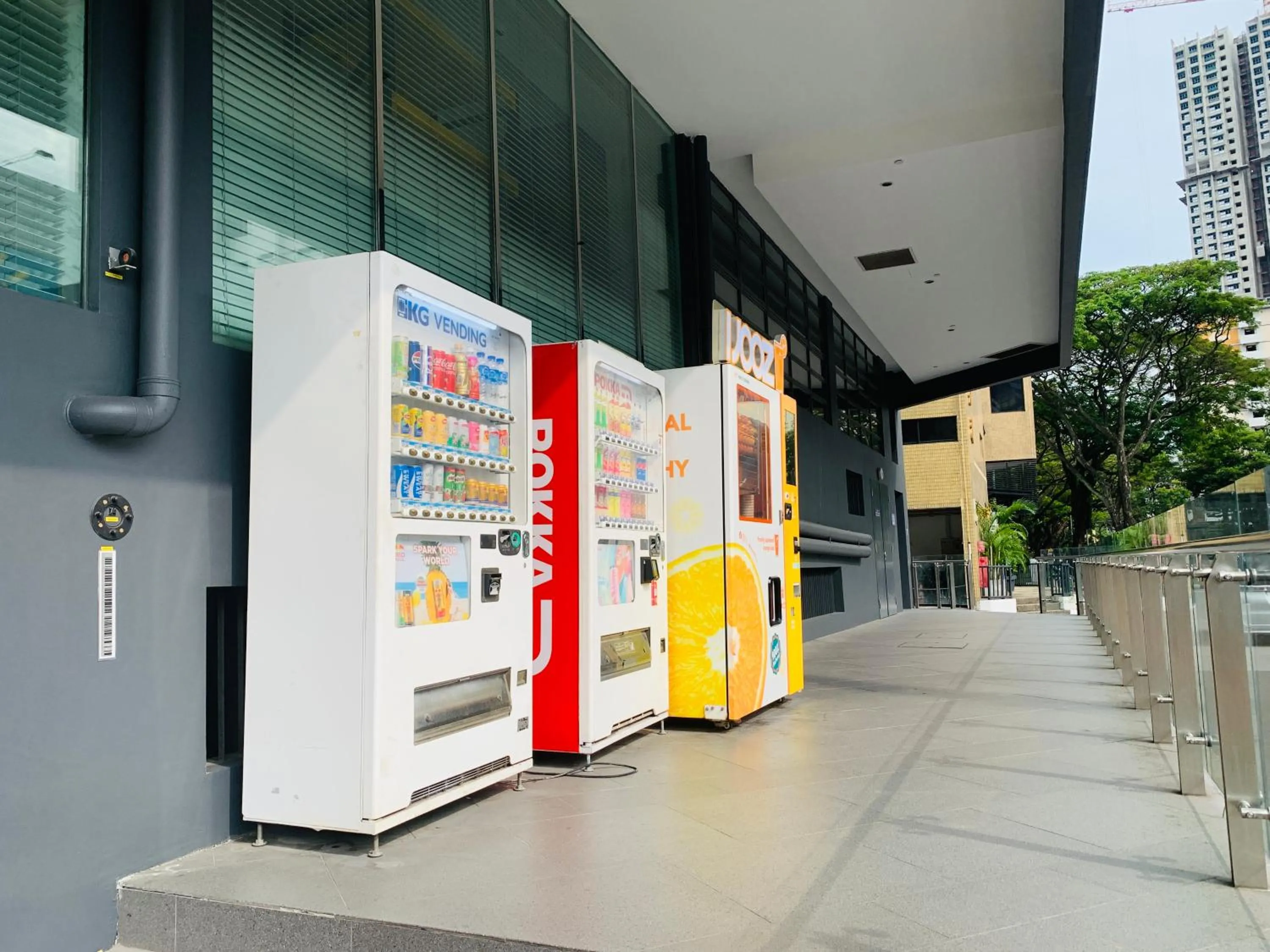 vending machine in Amrise Hotel Kitchener