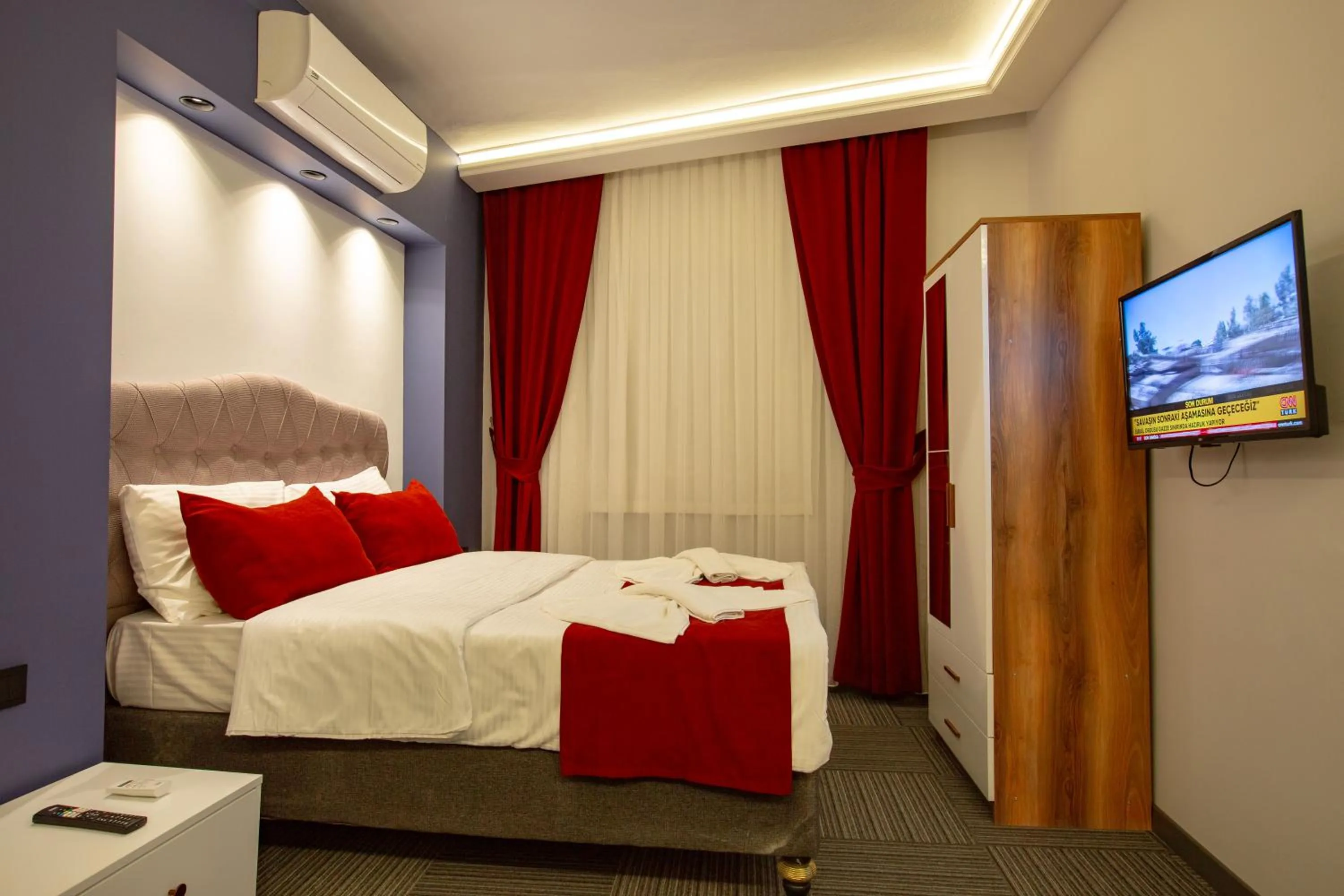 Bed in Vira Suite Hotel