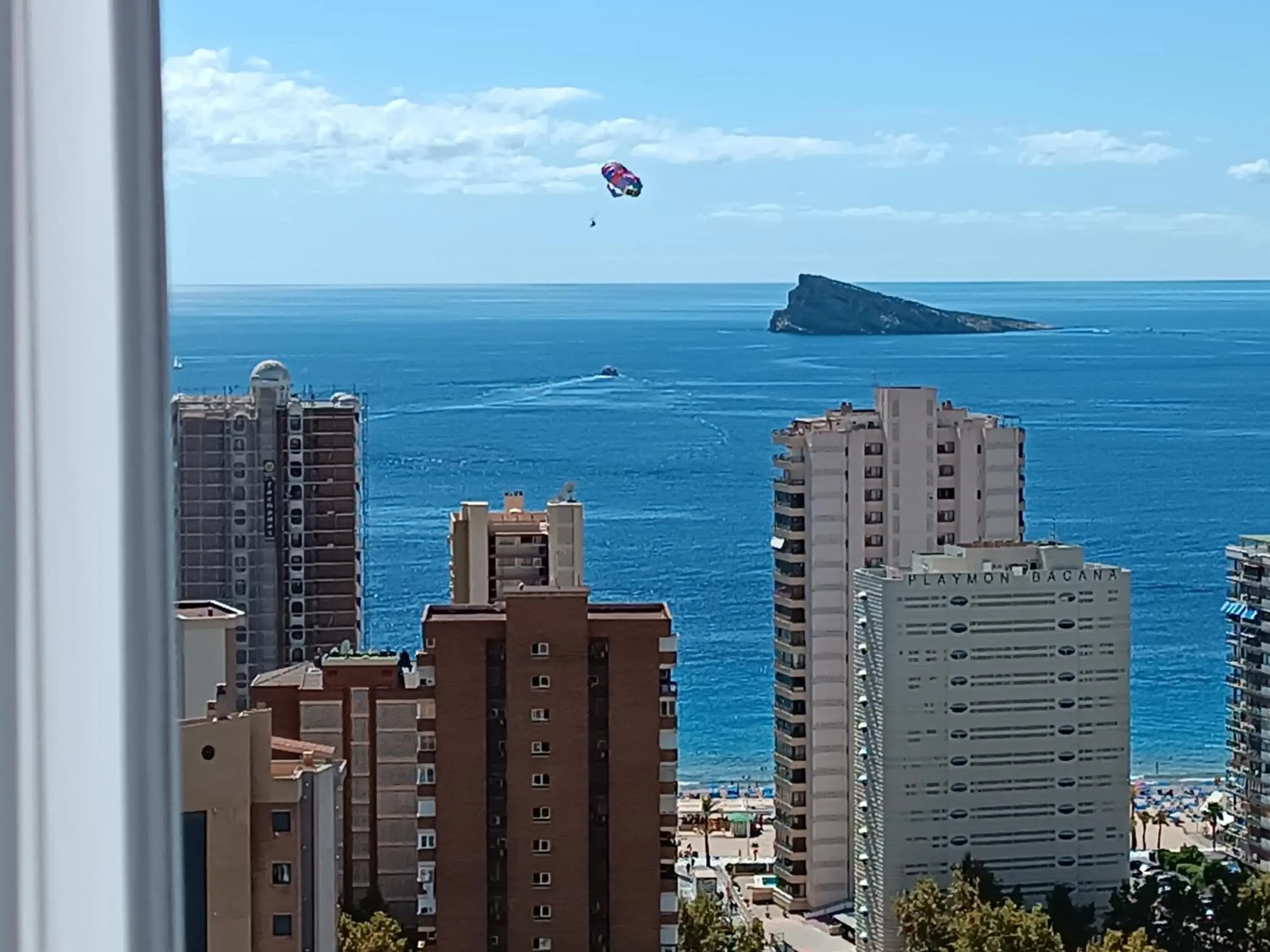 Sea view in Gemelos 2 Benidorm Sea view in Gemelos 2 Benidorm