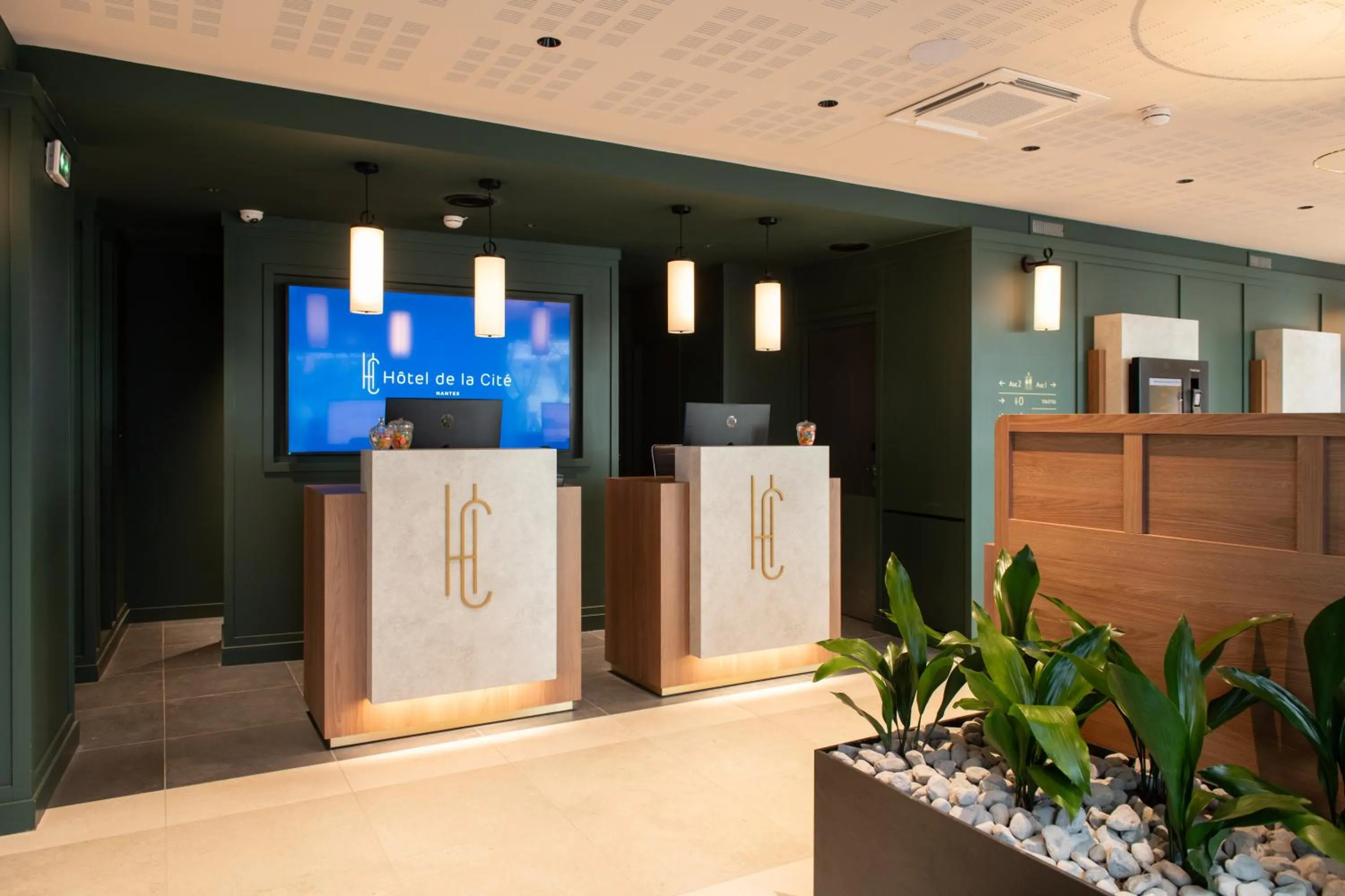 Lobby or reception in Hôtel de la Cité