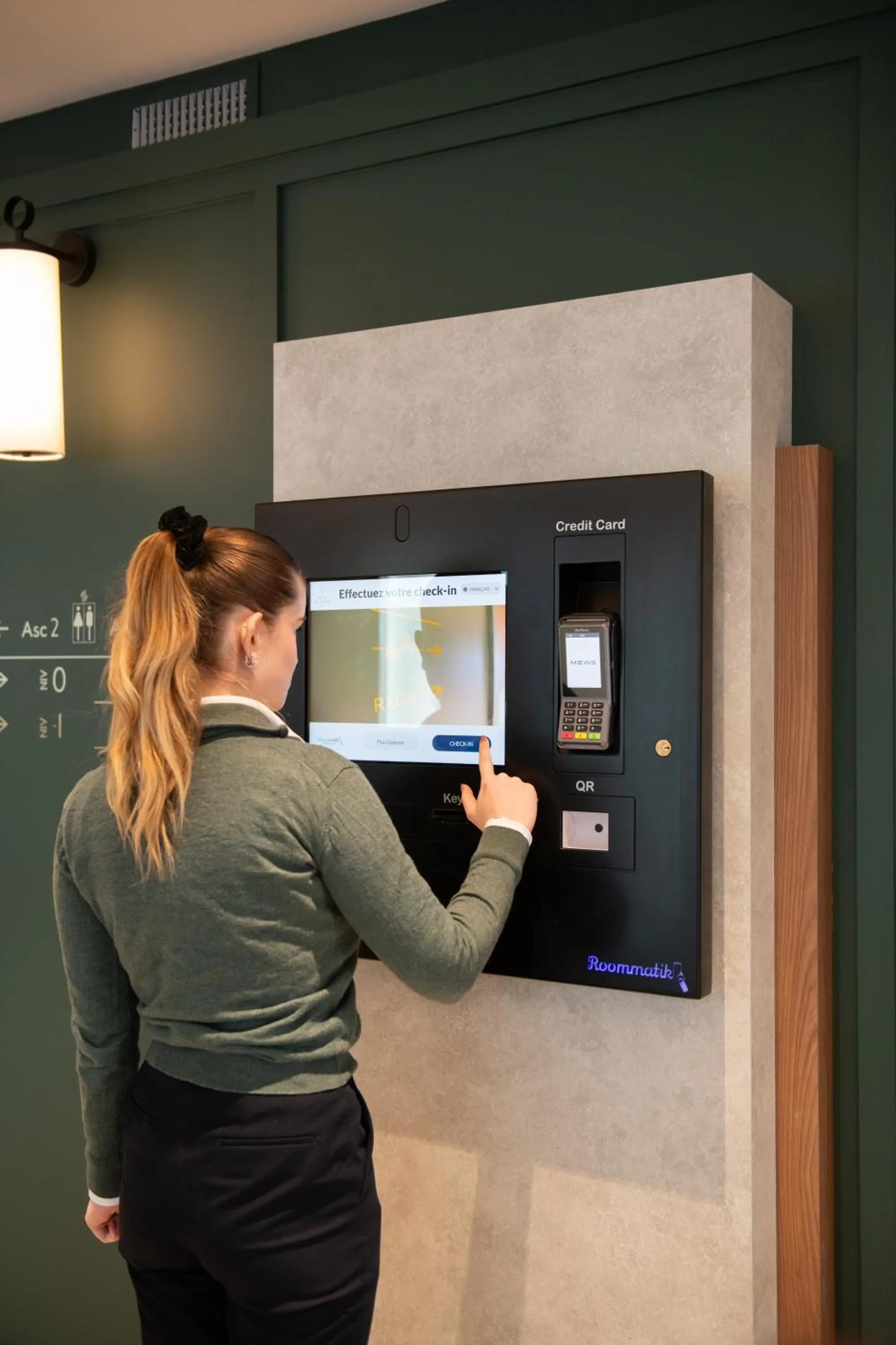 Lobby or reception in Hôtel de la Cité
