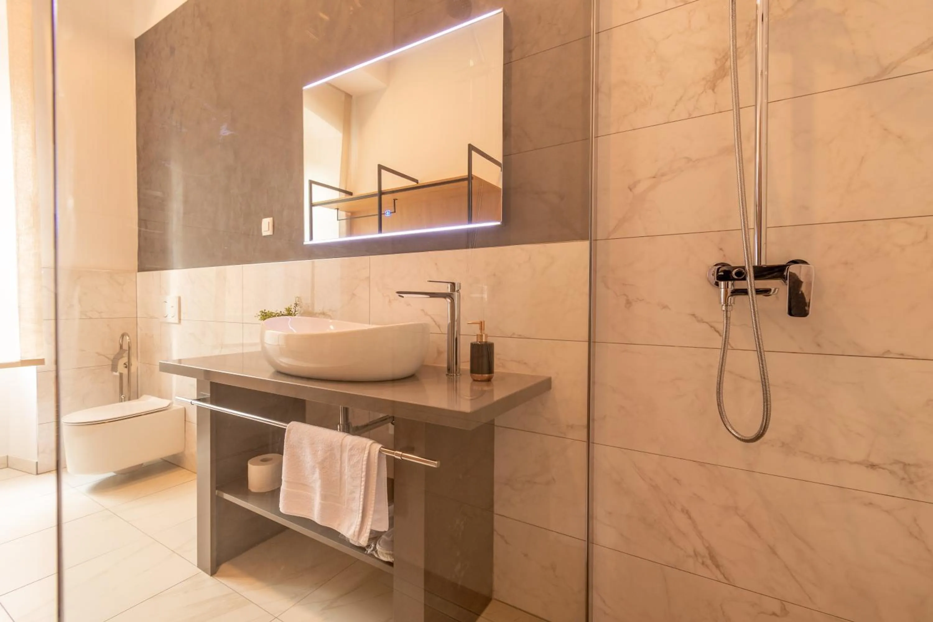 Bathroom in B&B Heritage Villa Apolon