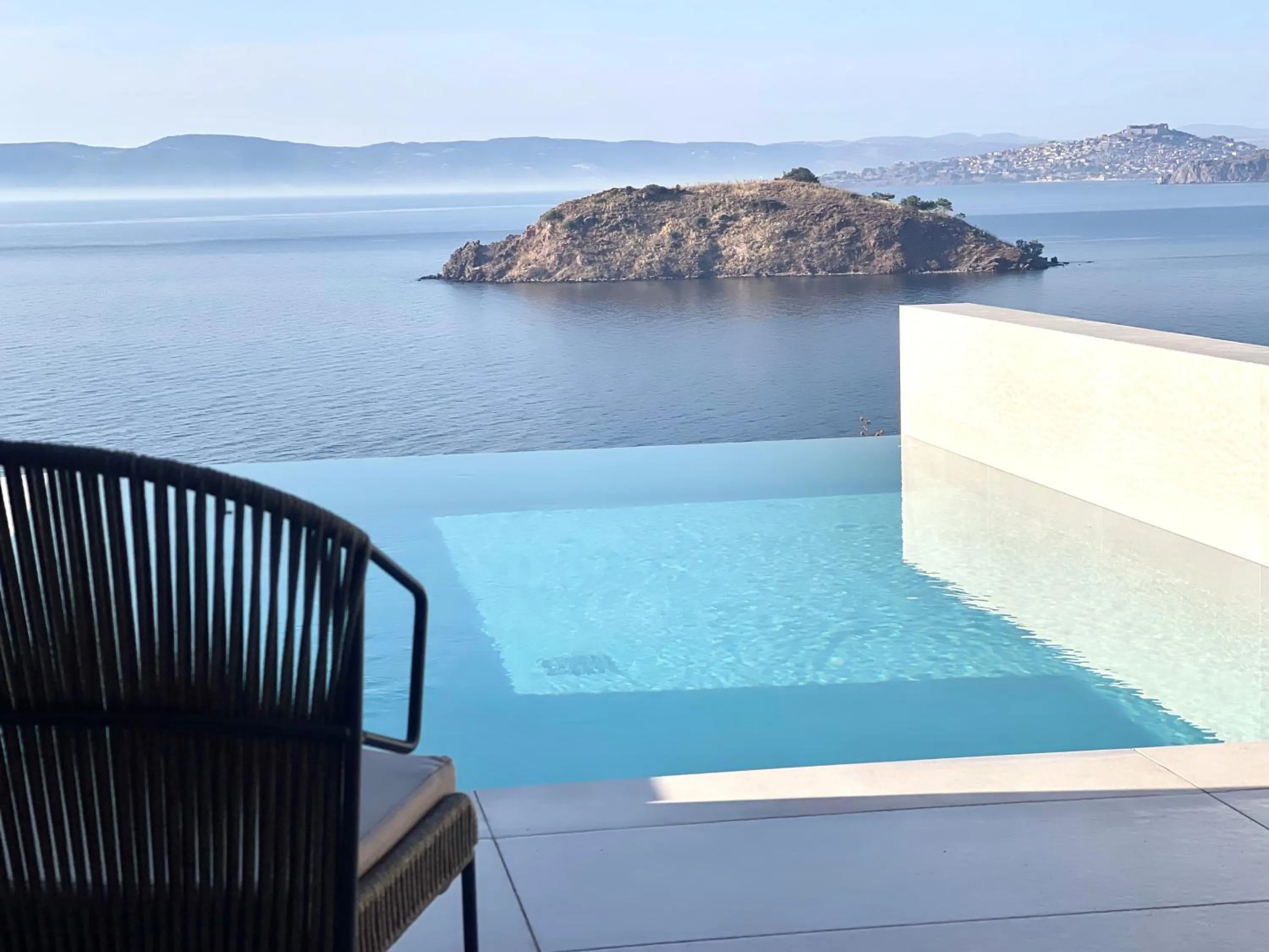 Patio in Eleia Seafront Rooms & Villas