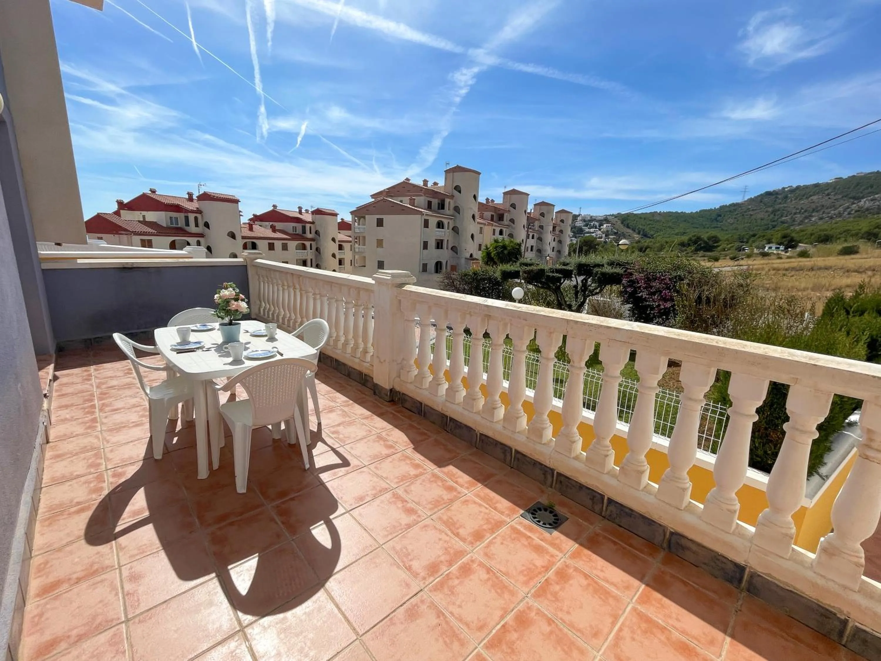 Balcony/Terrace in Apartamentos Marcomar 3000