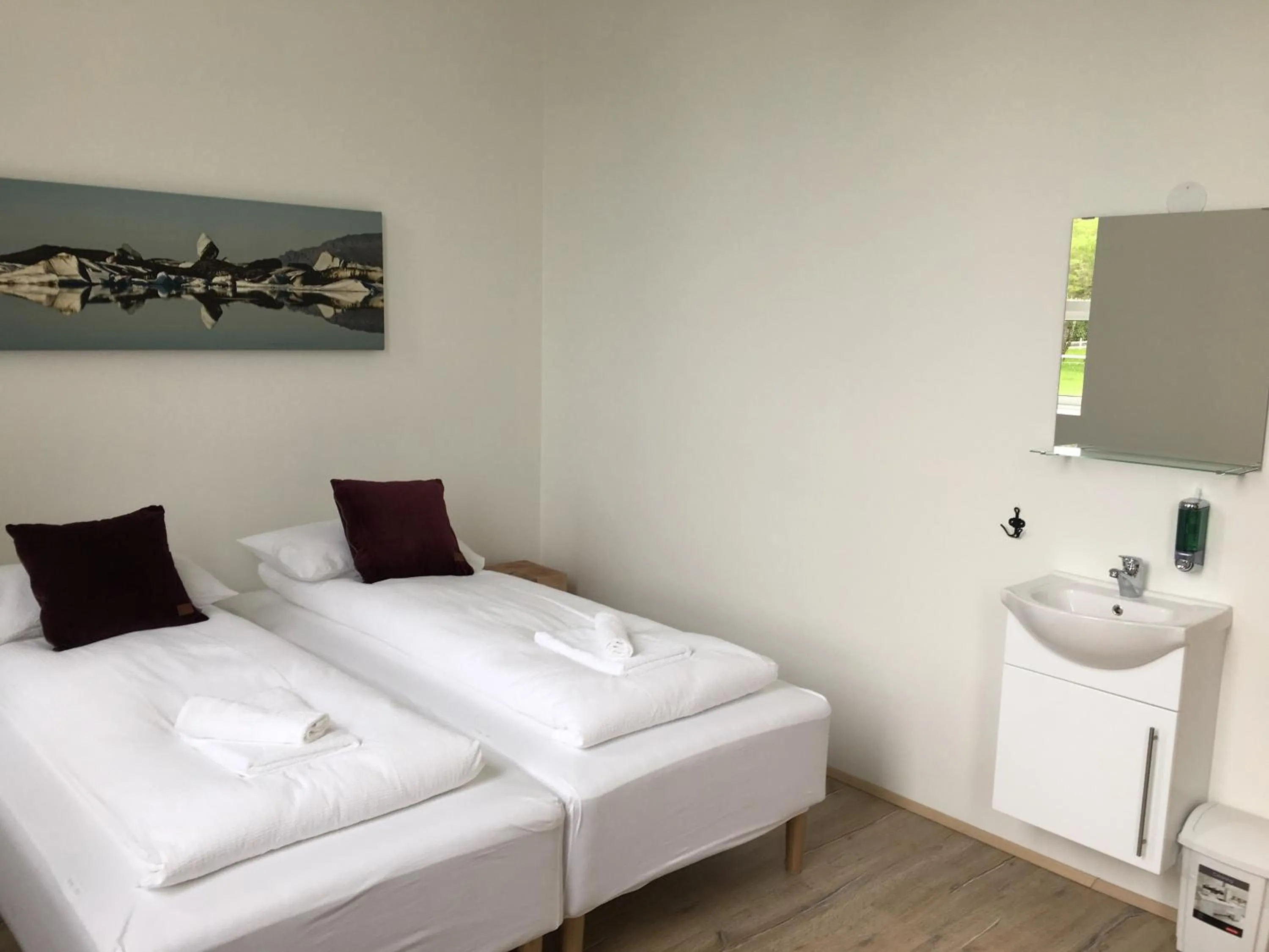 Bed in Welcome Riverside Guesthouse