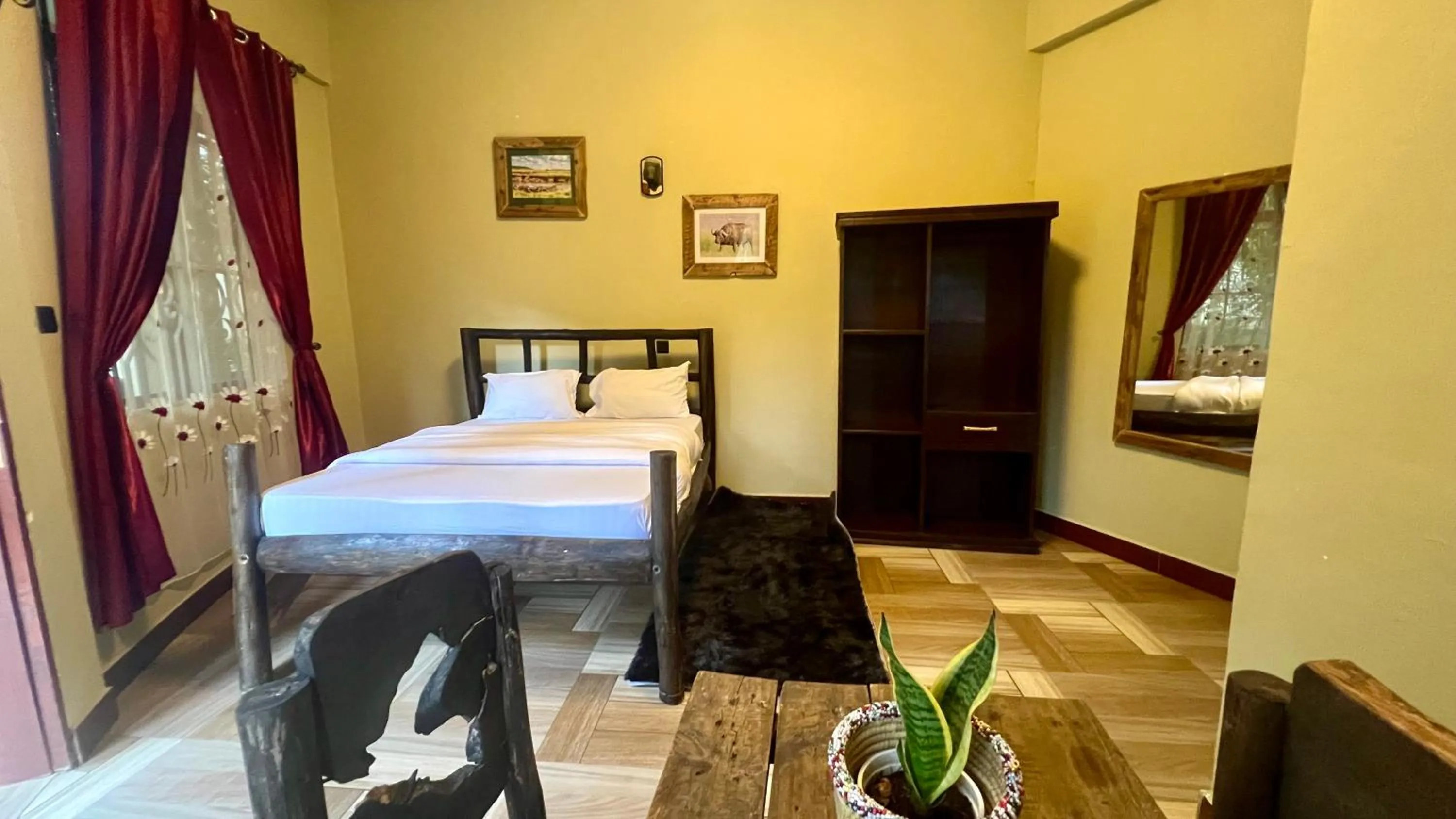 Bed in Skill forest lodge