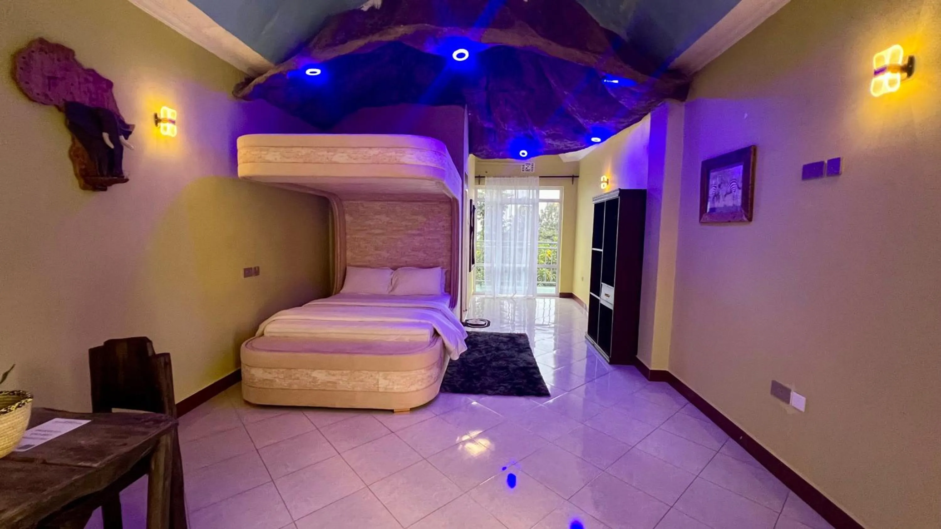 Bed in Skill forest lodge