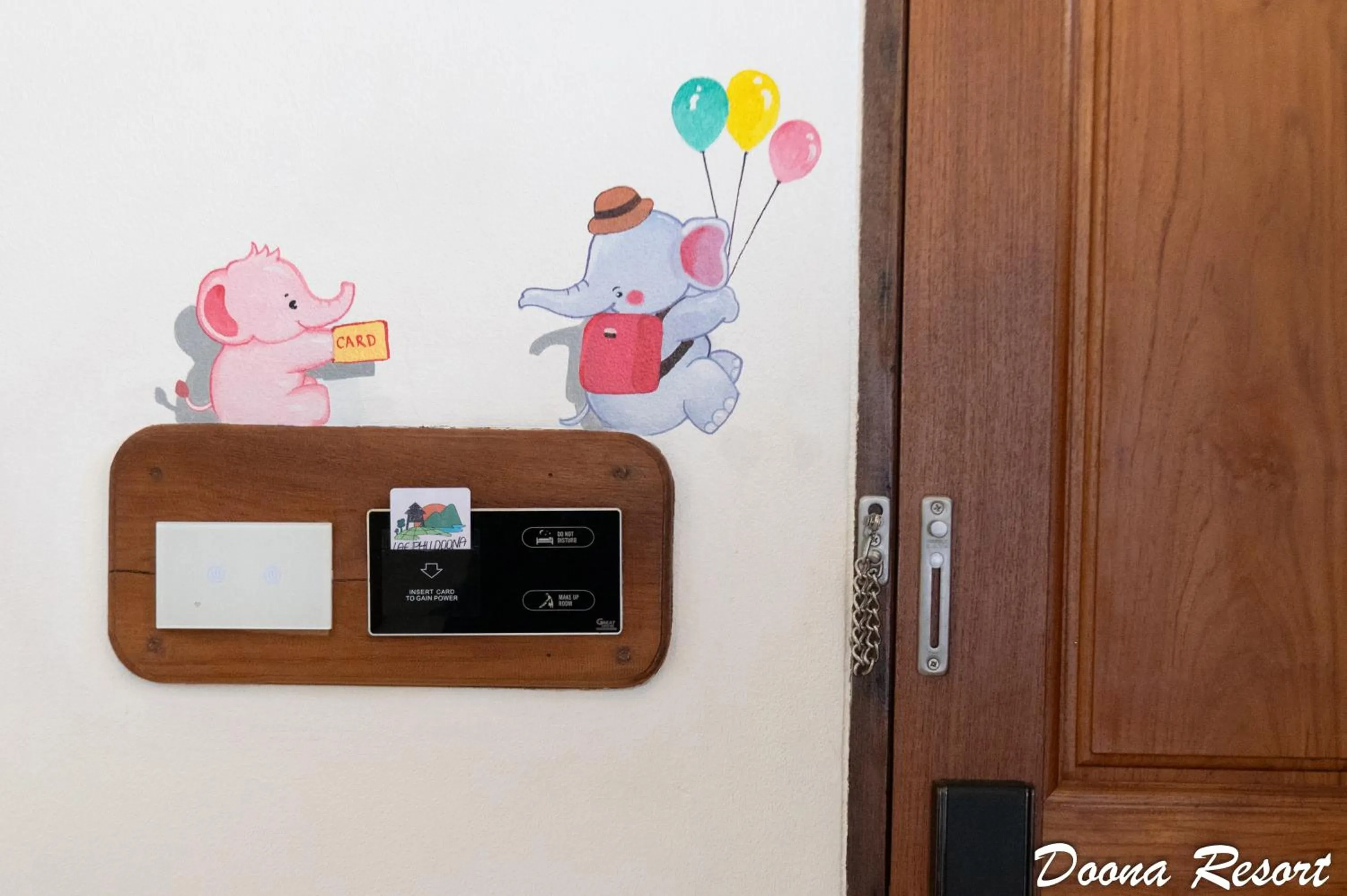 Decorative detail in DooNa Resort แลภูดูนา