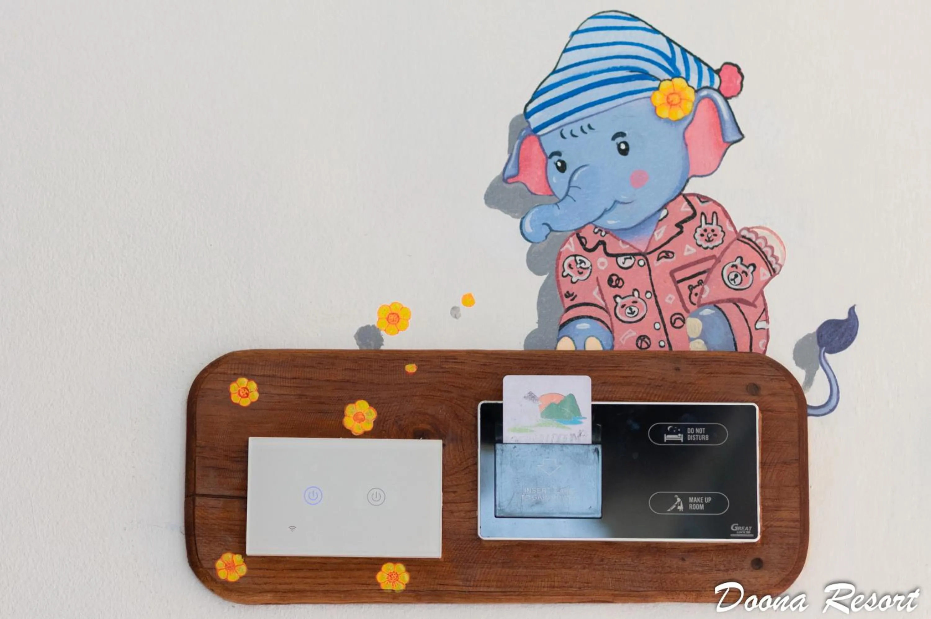 Decorative detail in DooNa Resort แลภูดูนา