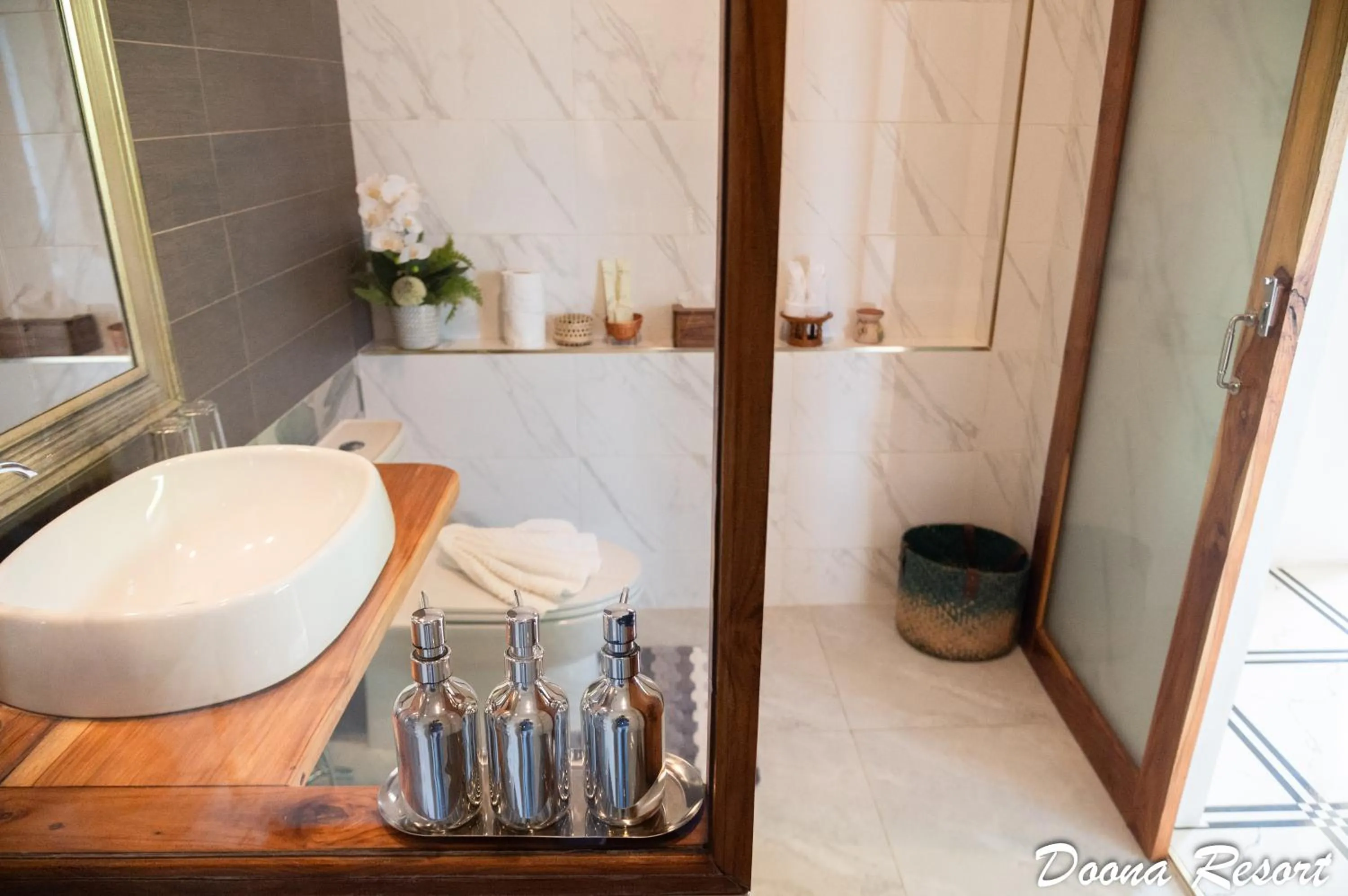 Bathroom in DooNa Resort แลภูดูนา