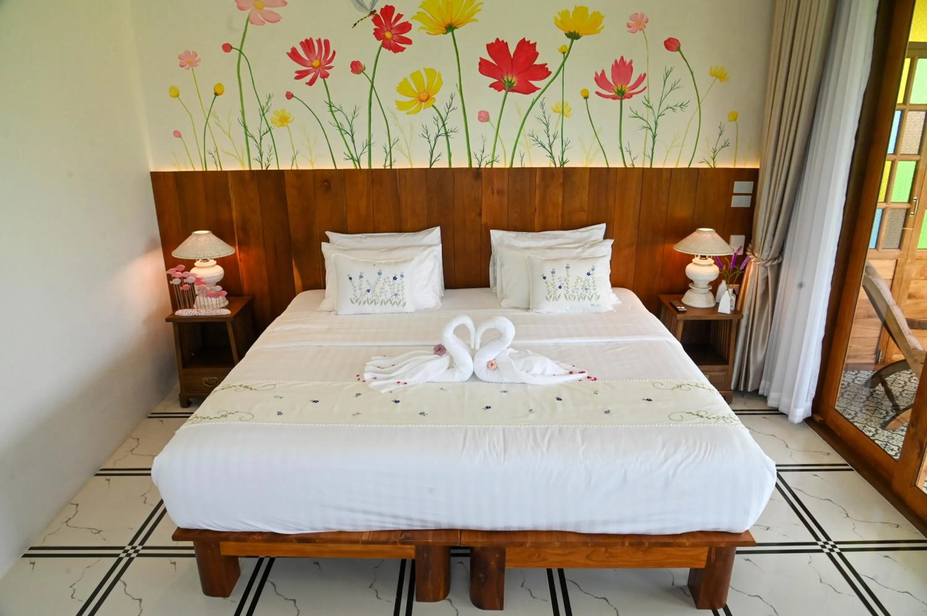 Bed in DooNa Resort แลภูดูนา