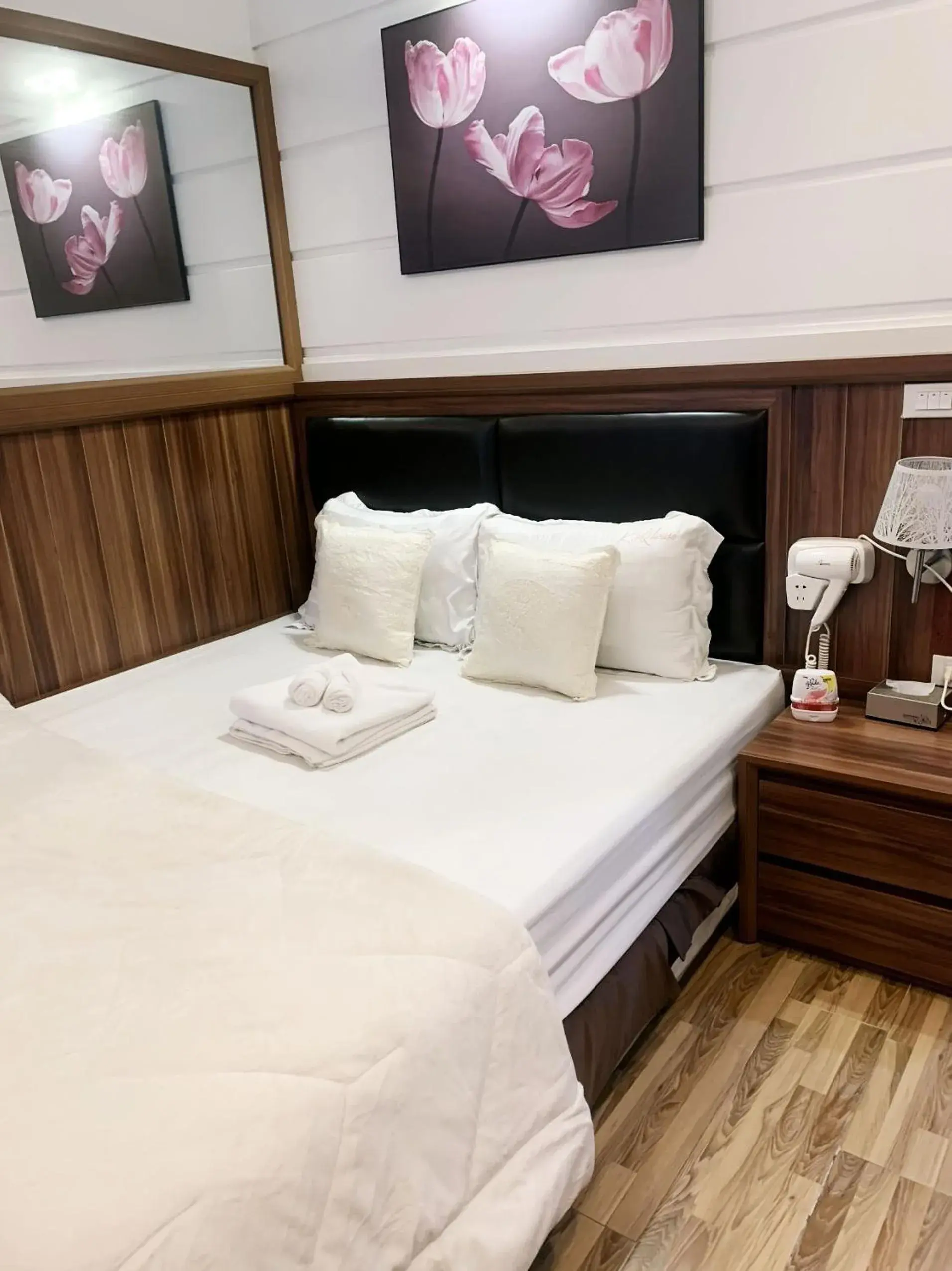 Bed in GRAD Dai Thanh Motel Bed in GRAD Dai Thanh Motel