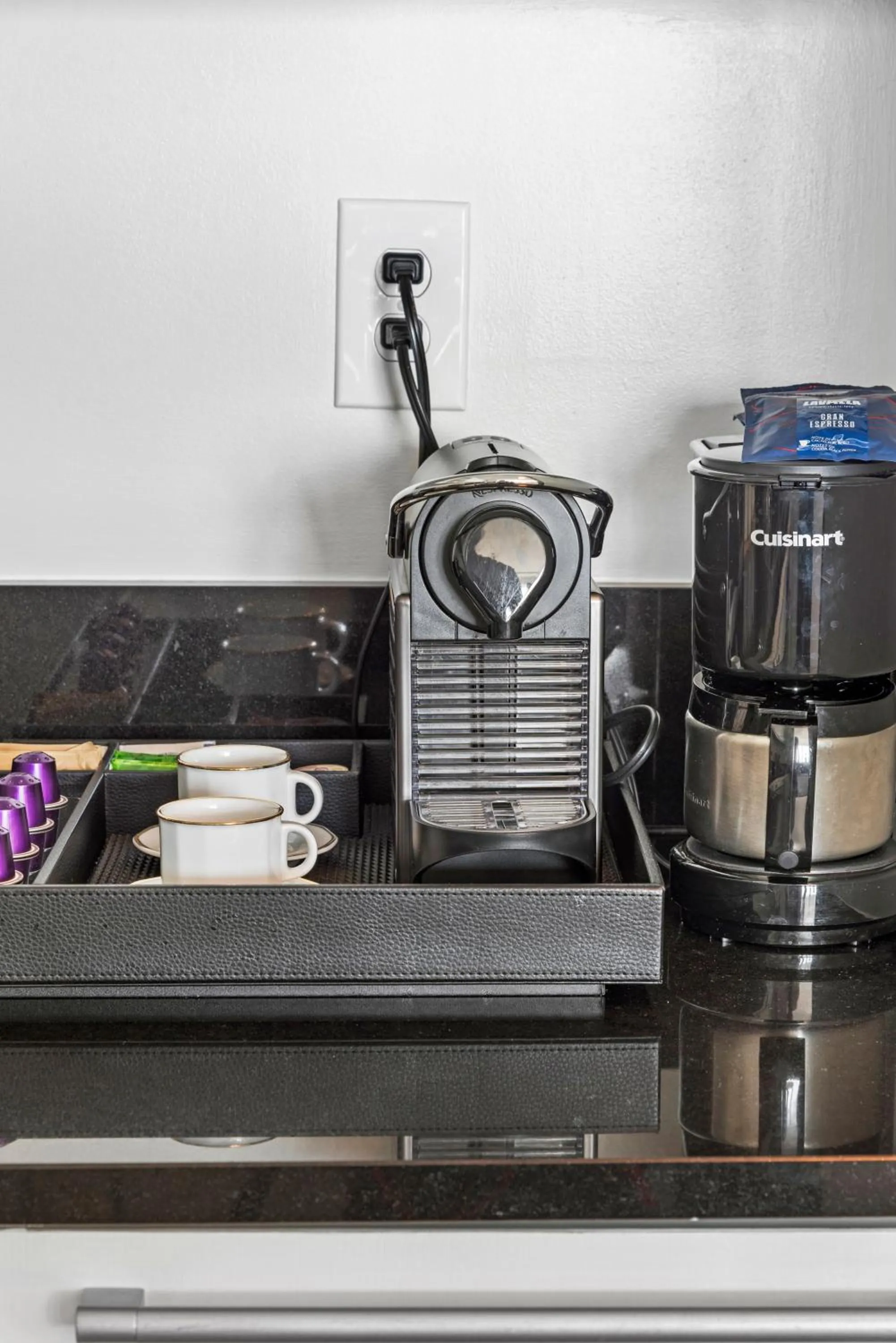 Coffee/tea facilities in THE SETAI 5 STARS HOTEL-RESIDENCE MIAMI BEACH OCEANVIEW 2 Bedroom UNIQUE